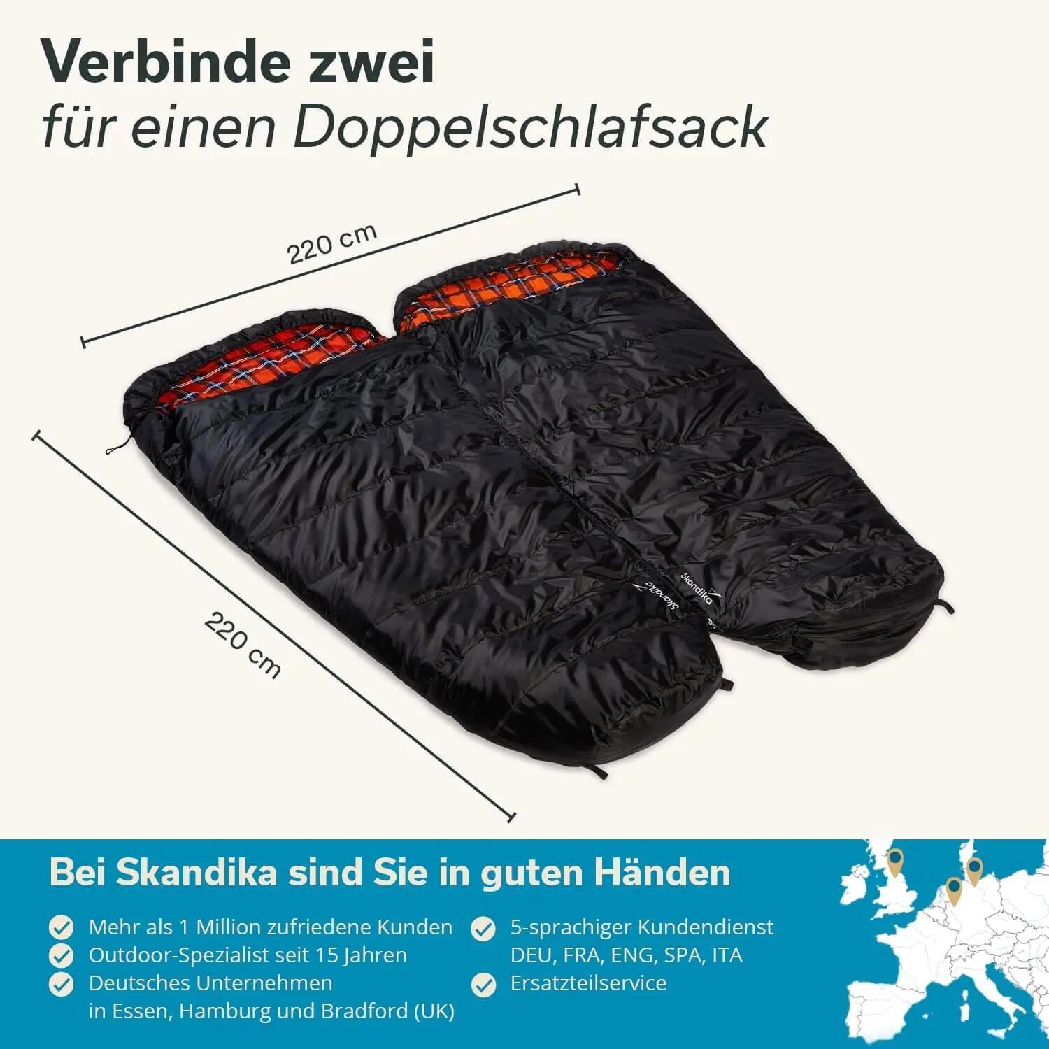 Schlafsack Flanell 6/7