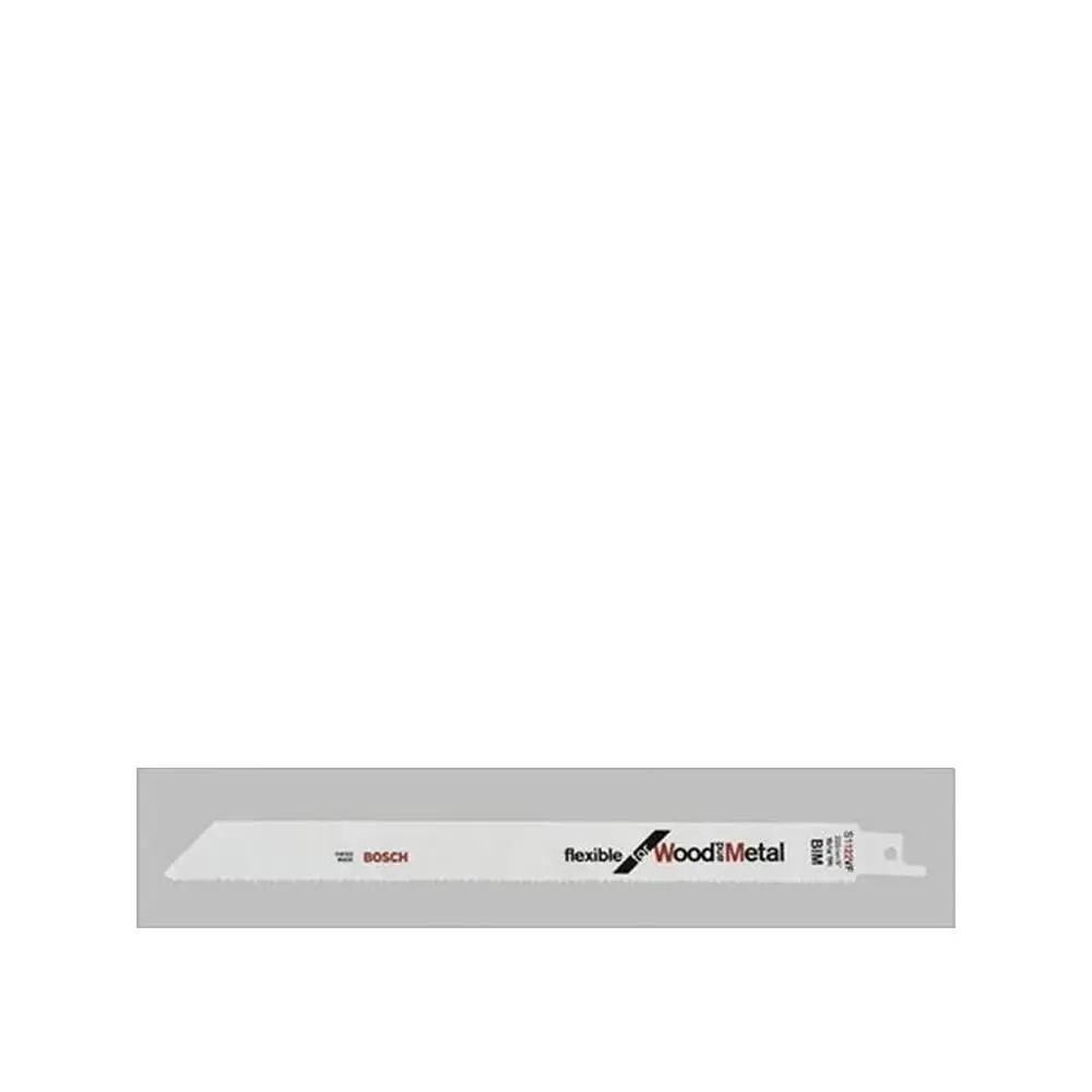 Lame de scie sabre Bosch S 1122 VF Flexible pour bois et métal 1/2