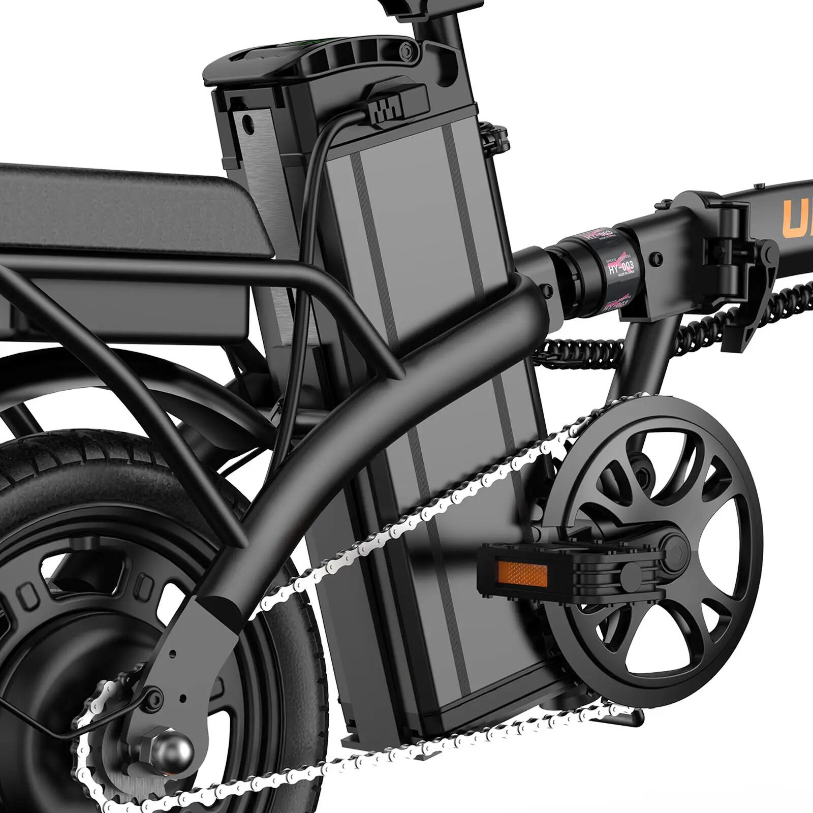 - URLIFE F1L, Elektrický bicykel skladací, 250W, 48V 7.5Ah, kotúčové brzdy 8/10