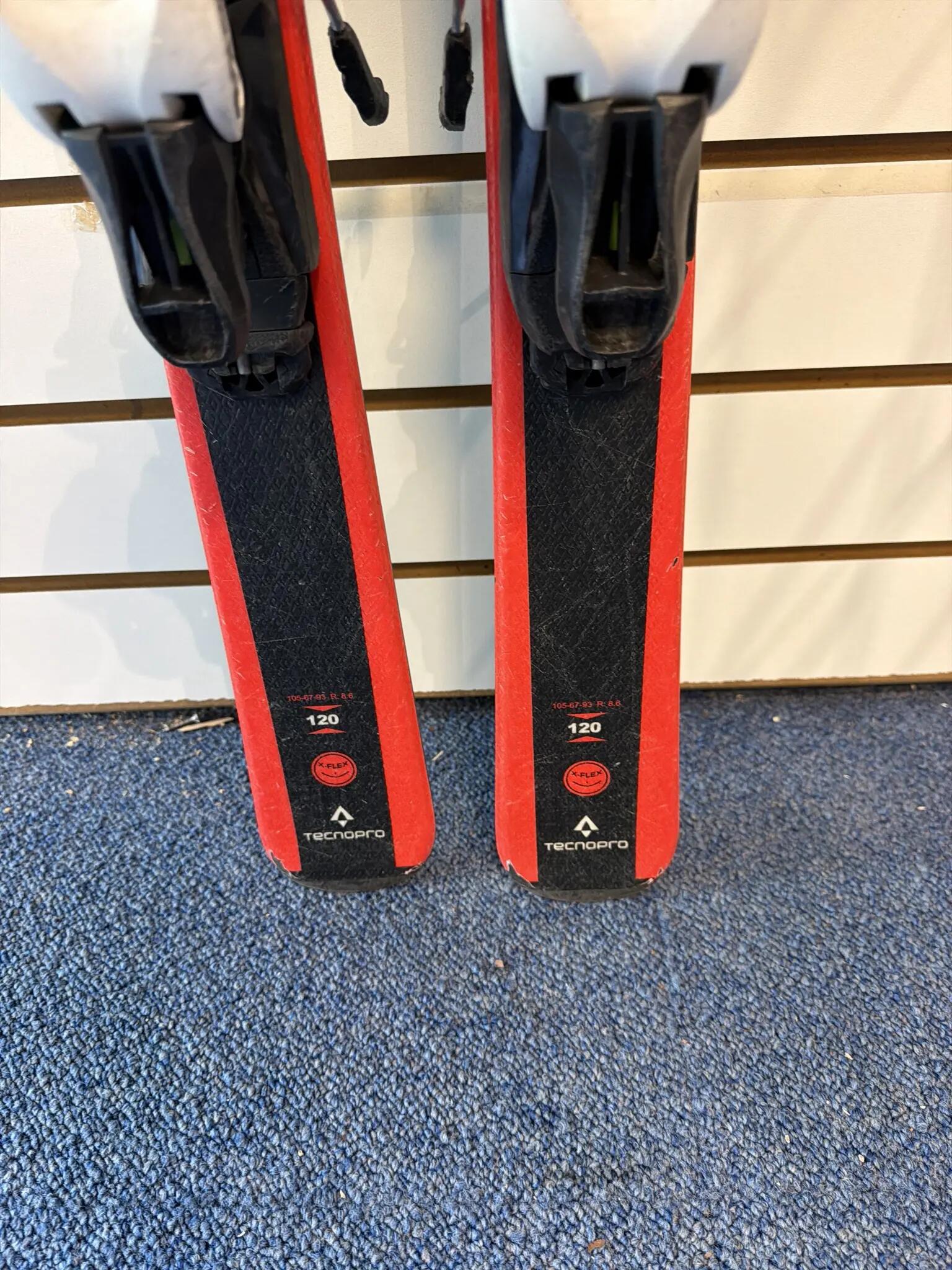 Reconditionné - Ski Tecnopro Pulse Team 50 – Kinderskis met Bindingen 3/3
