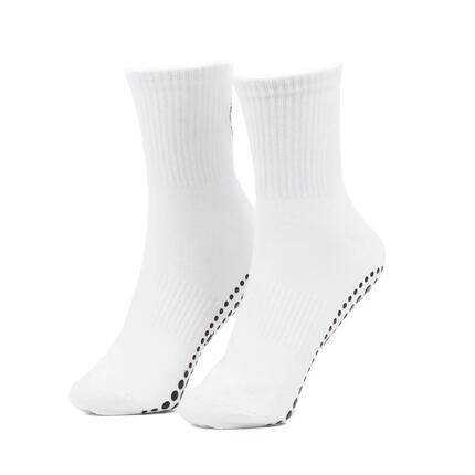 Chaussettes de Pilates bodhi PEACE blanc/noir | taille S (EU 36-38,5)