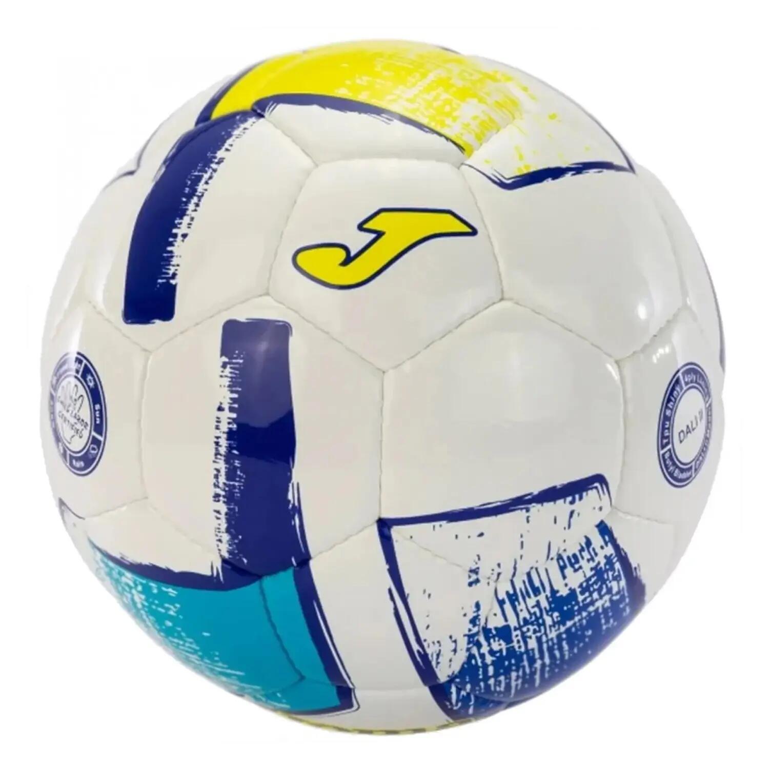 Balón de Fútbol Dali II Blanco, Azul 3 2/3