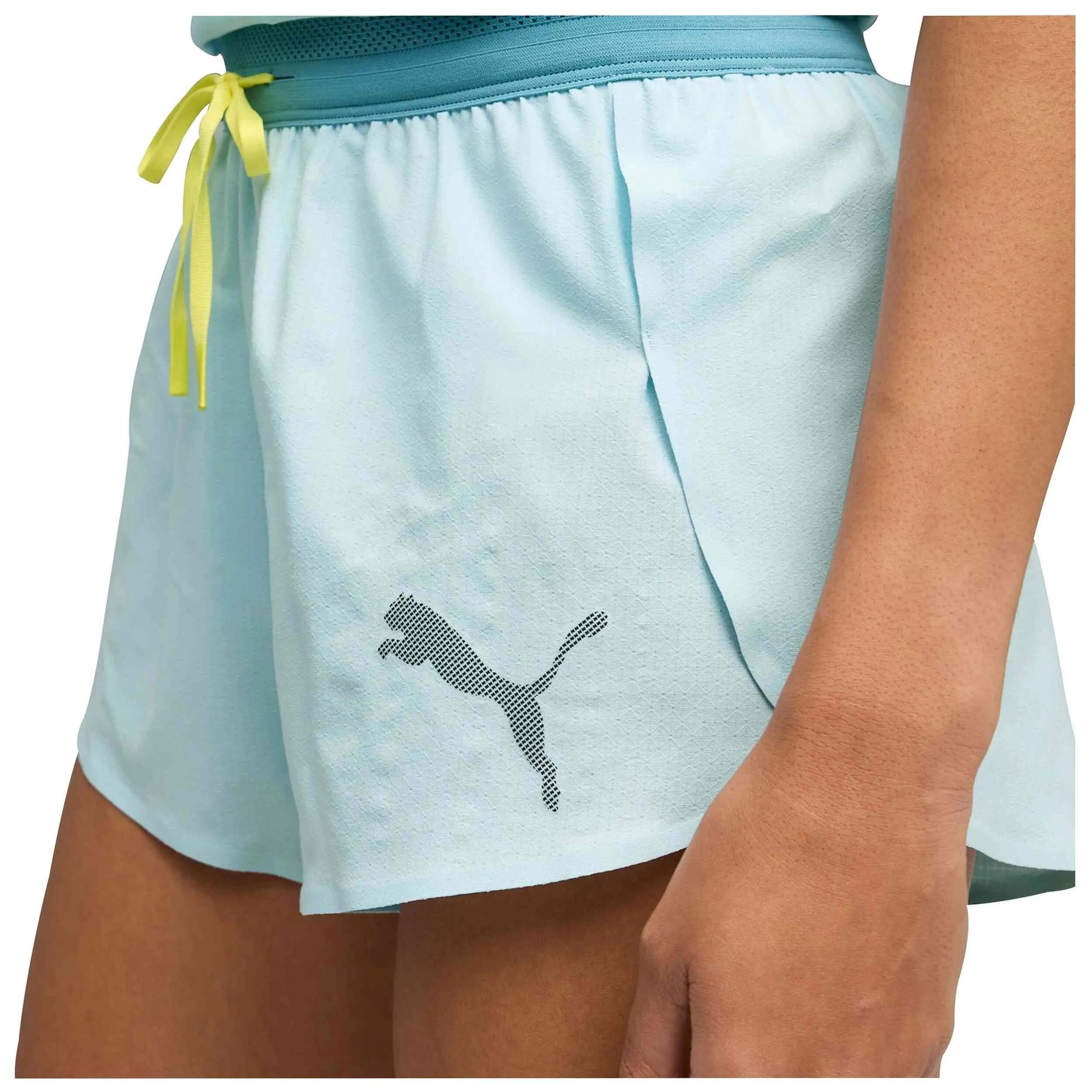 Pantalon corto Puma modelo Lightspeed Ultraweave 2 Split "Fresh Water para mujer 4/5