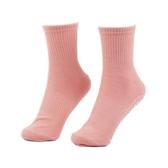 Chaussettes de Pilates bodhi rose/blanc | taille M (EU 39-42,5)