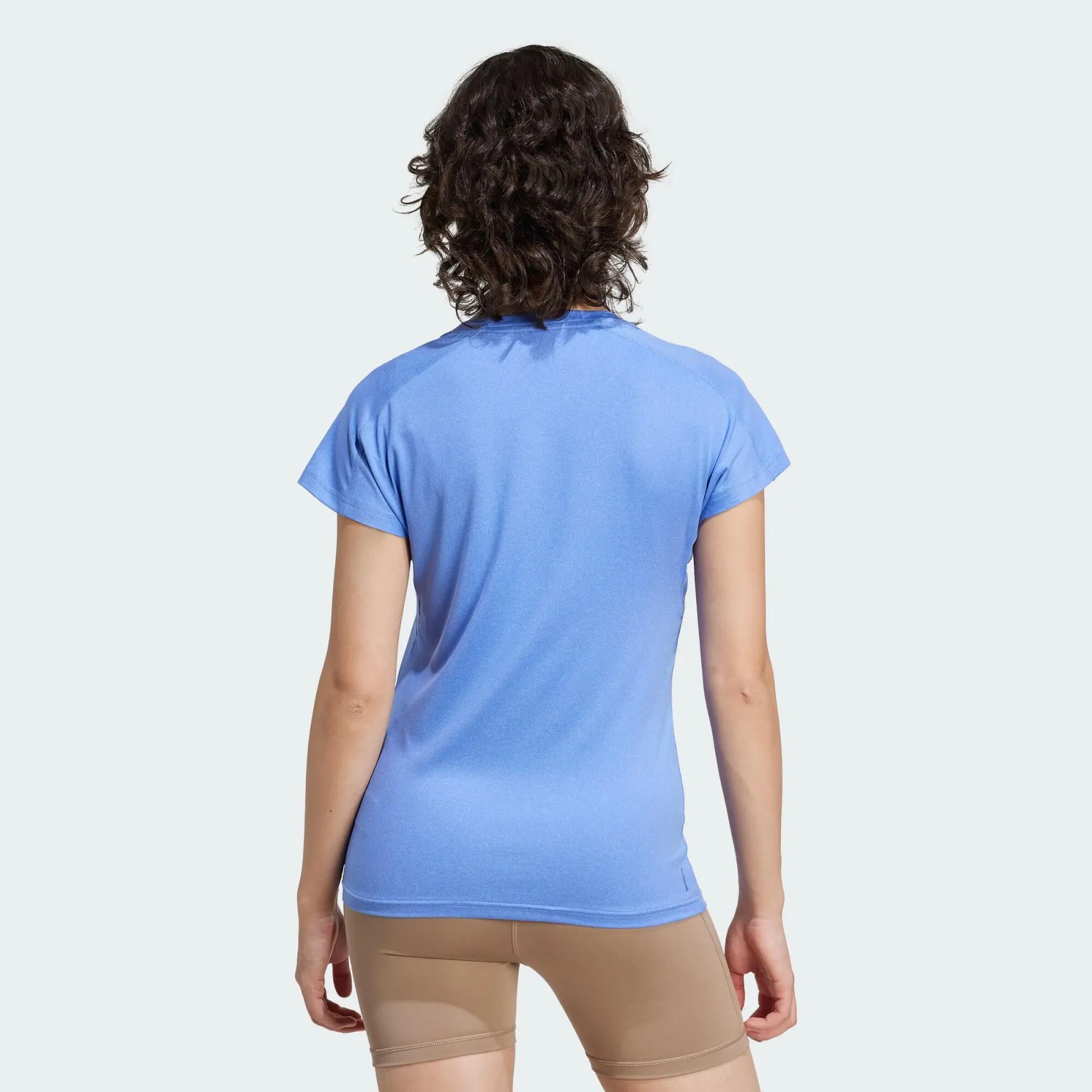 Camiseta AEROREADY Train Essentials Minimal Branding V-Neck 3/5