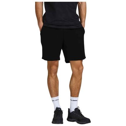 Korte broek Jack&Jones model short sweat gordon black voor mannen