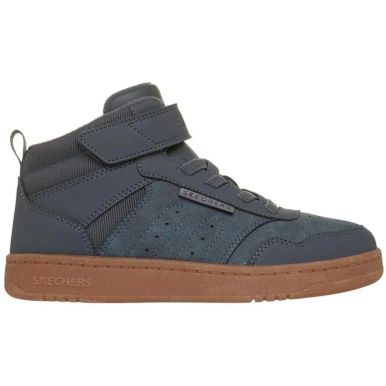 Gyerek Sportcipő, velúr - Skechers Quick Street-city Hi 3/5