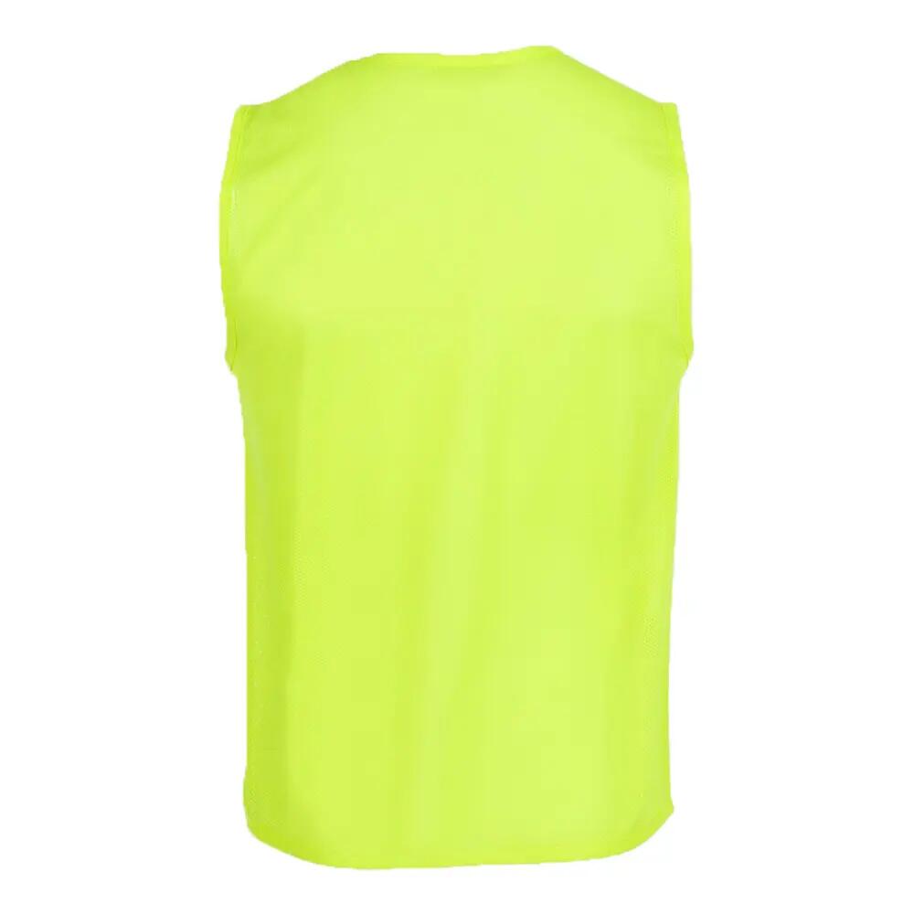 Peto de Entrenamiento Diseño Logotipo Sin Mangas para Niños/Niñas Amarillo 10 2/3