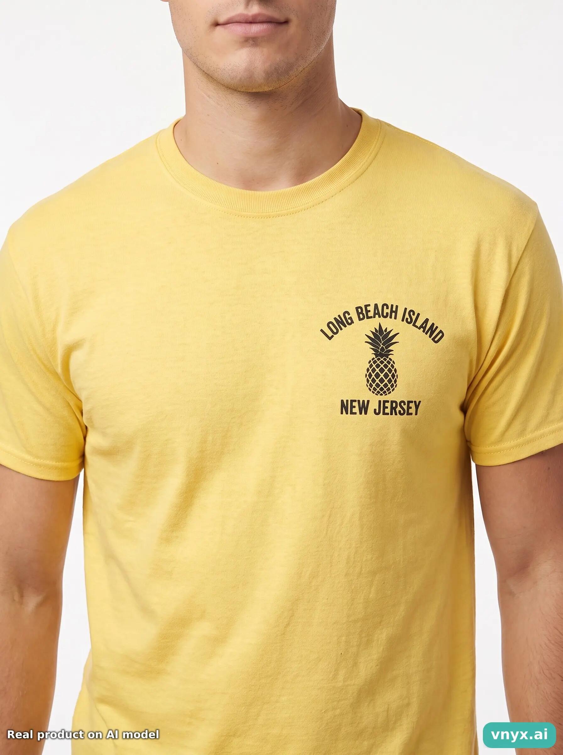 Second Life - Vintage Gildan Yellow T-Shirts Men M 5/5