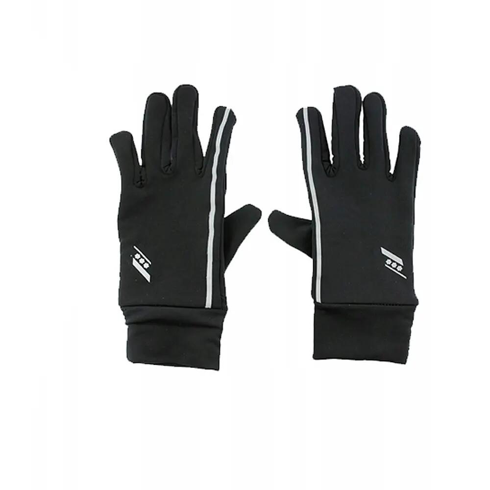 Adulto Unisex Set Cappello E Guanti Rucanor Nero 2/3