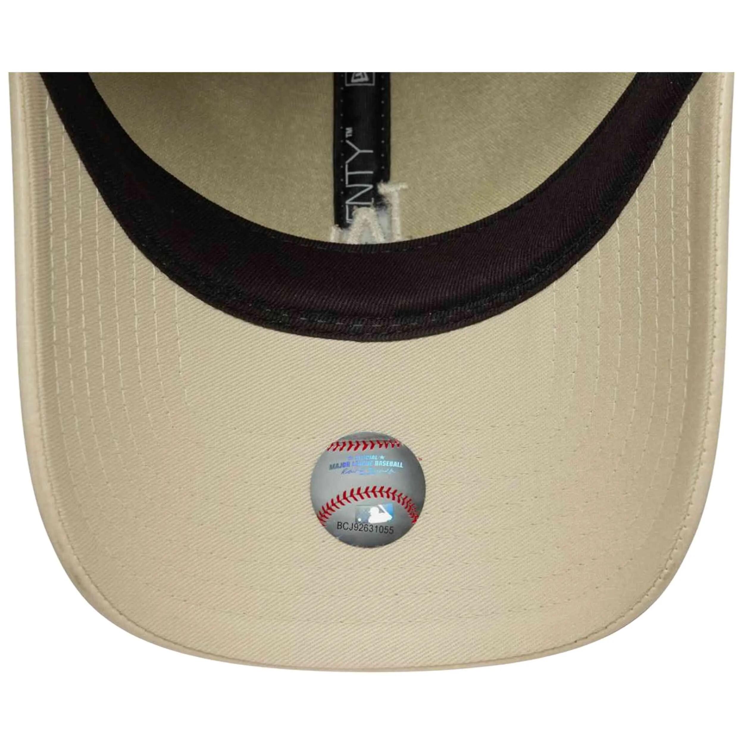 Kappe New Era Modell Los Angeles Dodgers MLB Tonal PU 9TWENTY "Beige" für frauen 5/5