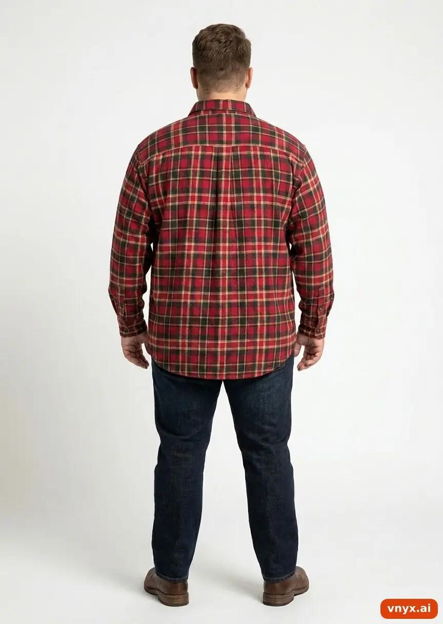 Second Life - Vintage Carhartt Red Casual Shirt Men XXL 3/5