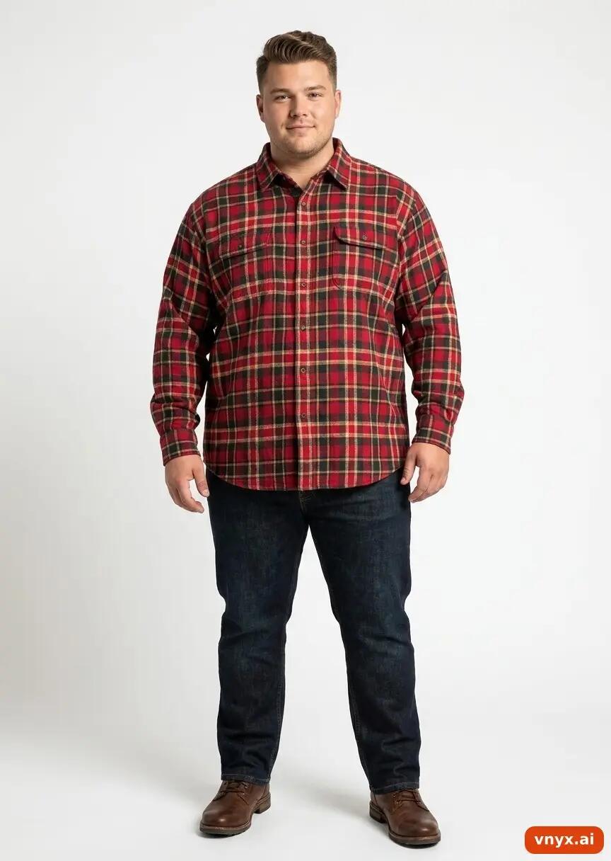 Second Life - Vintage Carhartt Red Casual Shirt Men XXL 2/5