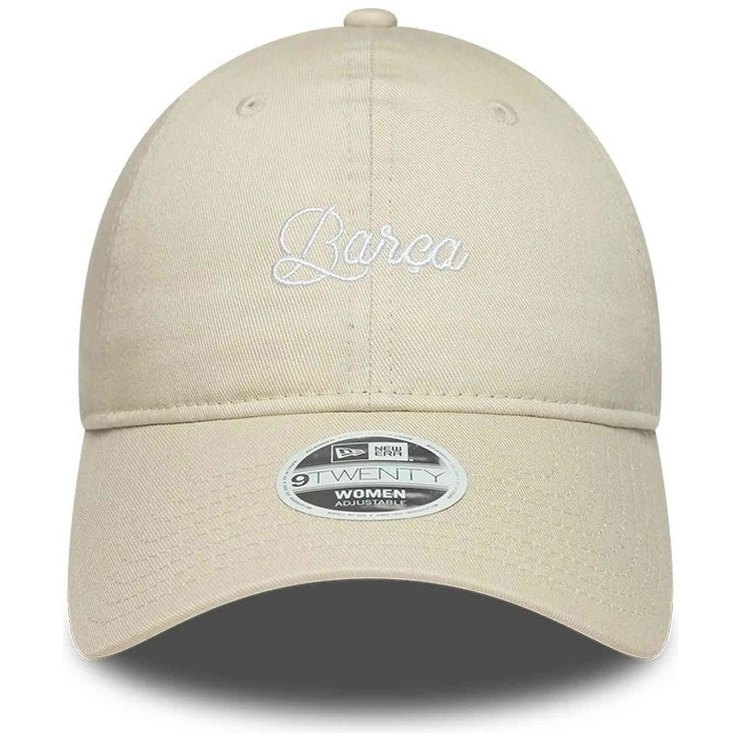Gorra New Era modelo FC Barcelona LaLiga Wordmark 9TWENTY para mujer 2/4