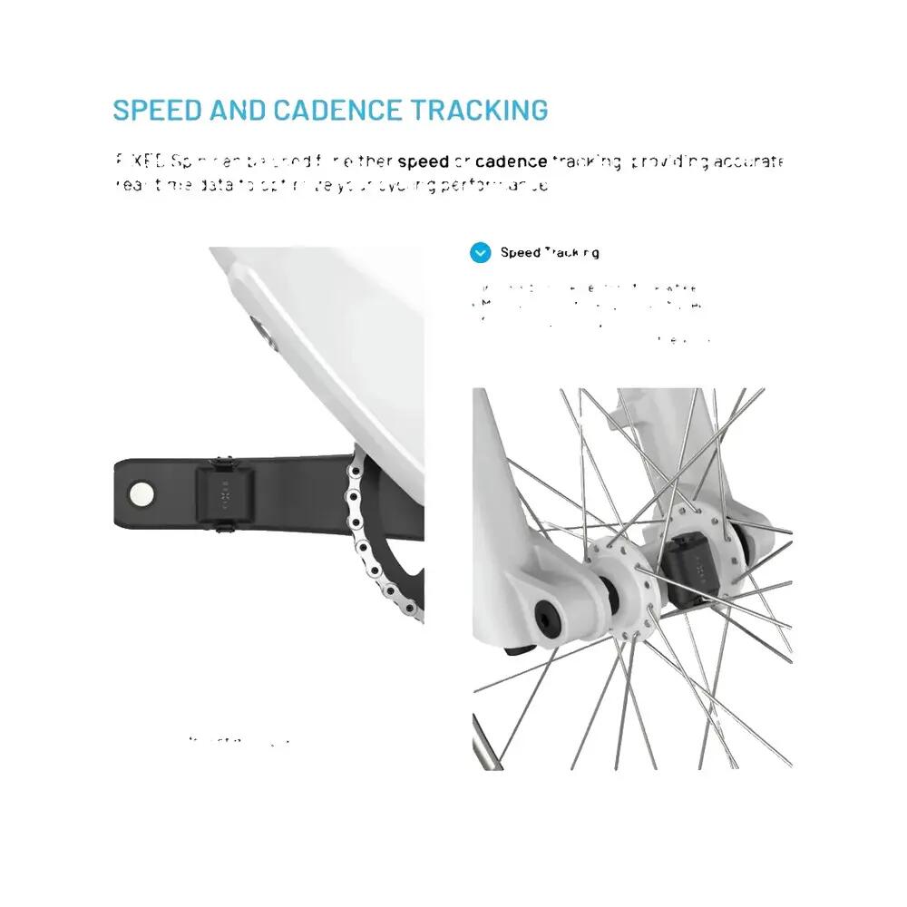 Sensor de cadência e velocidade FIXED Spin Preto 5/10