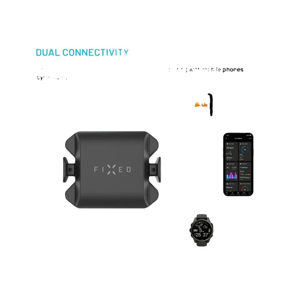 Sensor de cadência e velocidade FIXED Spin Preto 3/10