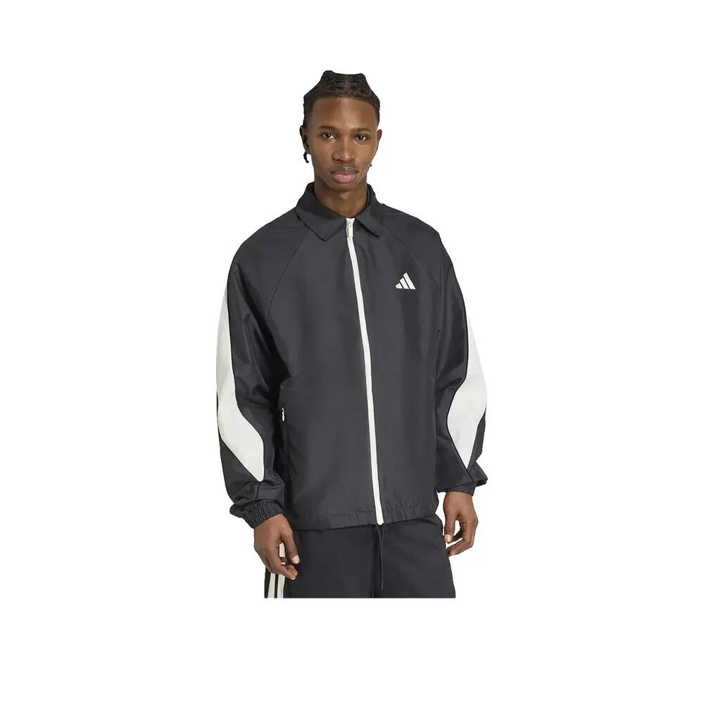 Adidas Stadium Freizeitjacke Herren 100% Recyceltes Polyester Schwarz 3/5