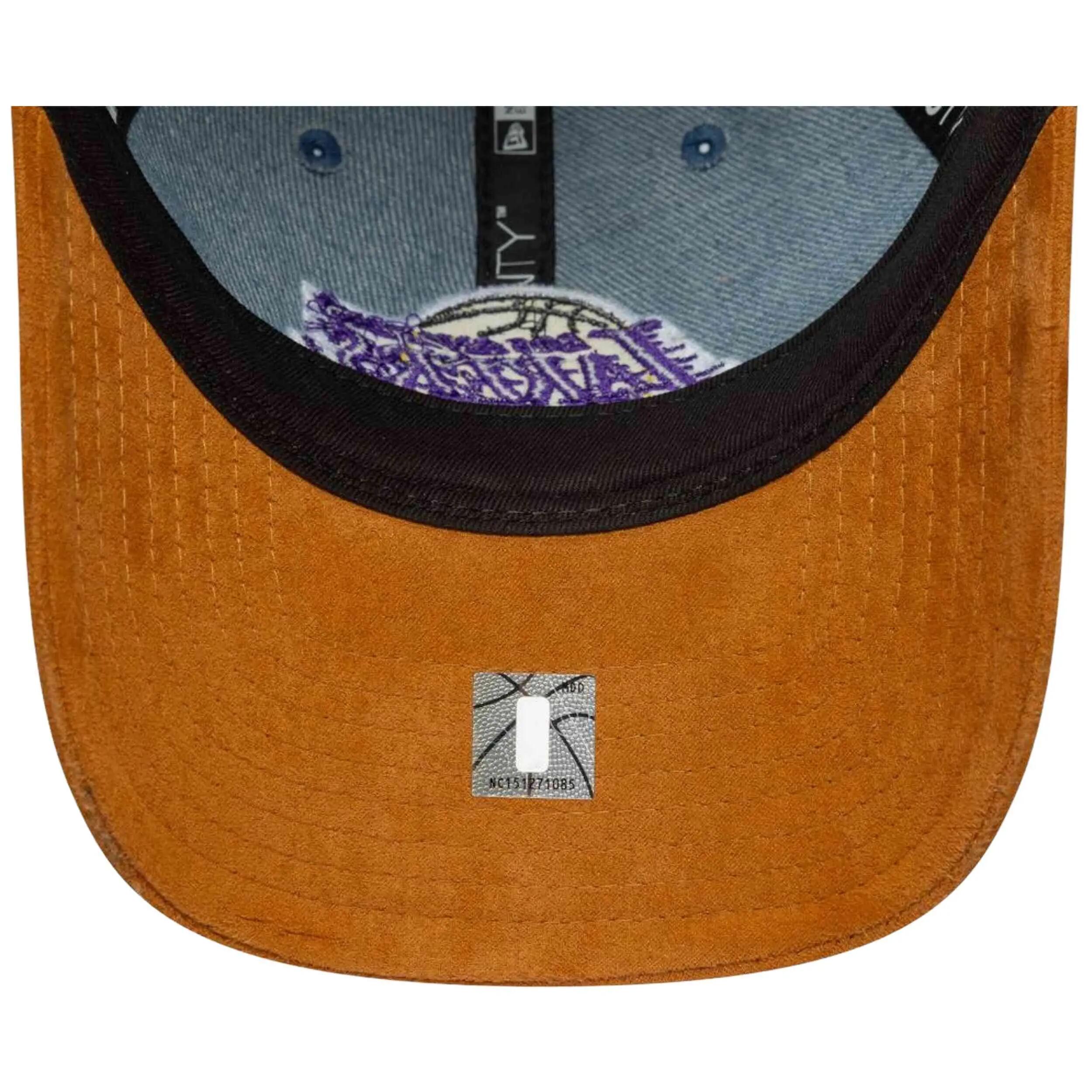 Gorra New Era modelo Los Angeles Lakers NBA Denim Midi 9TWENTY para unisex 5/5