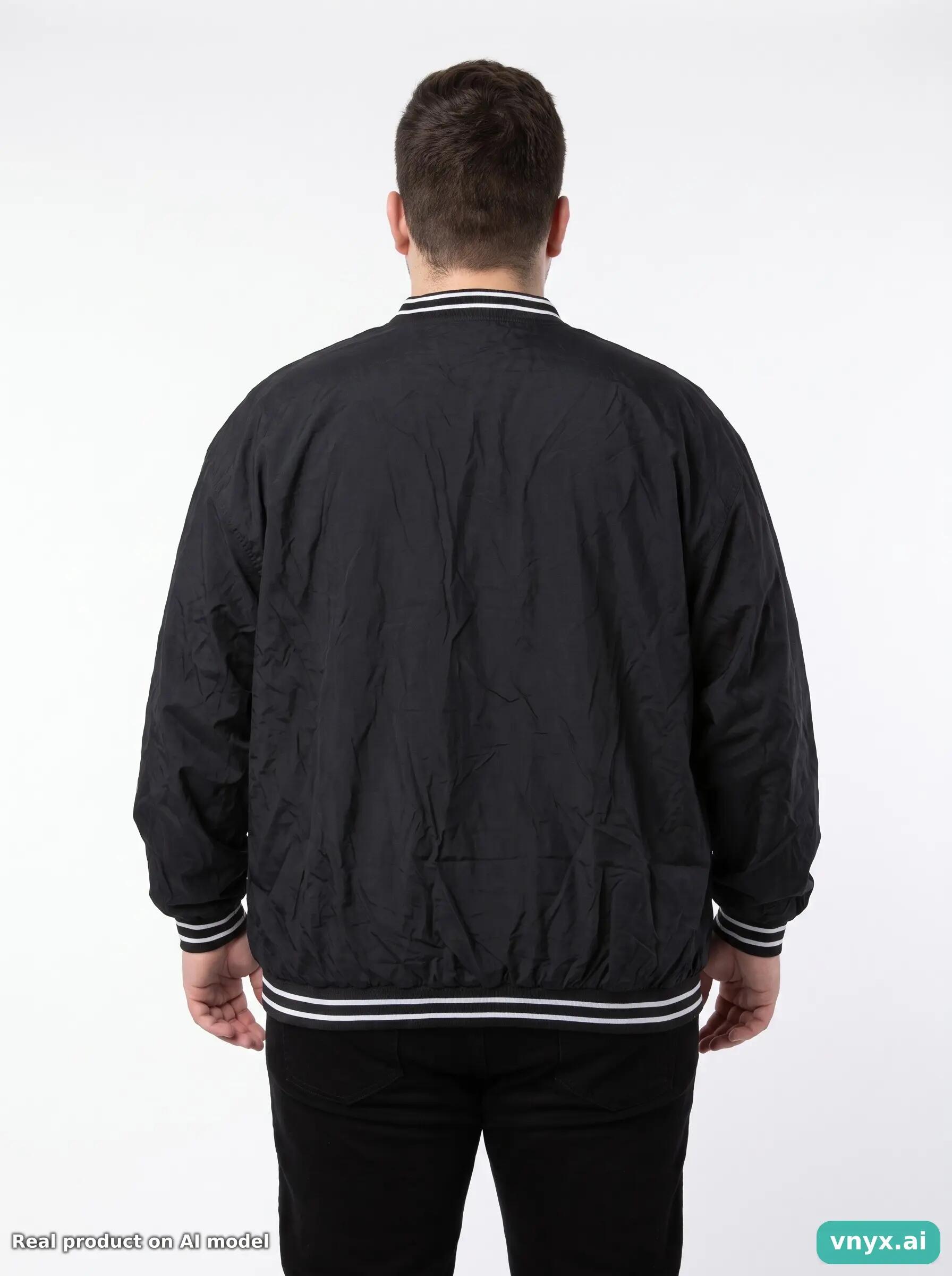 Second Life - Vintage Reebok Black Windbreakers Men XXL 5/5