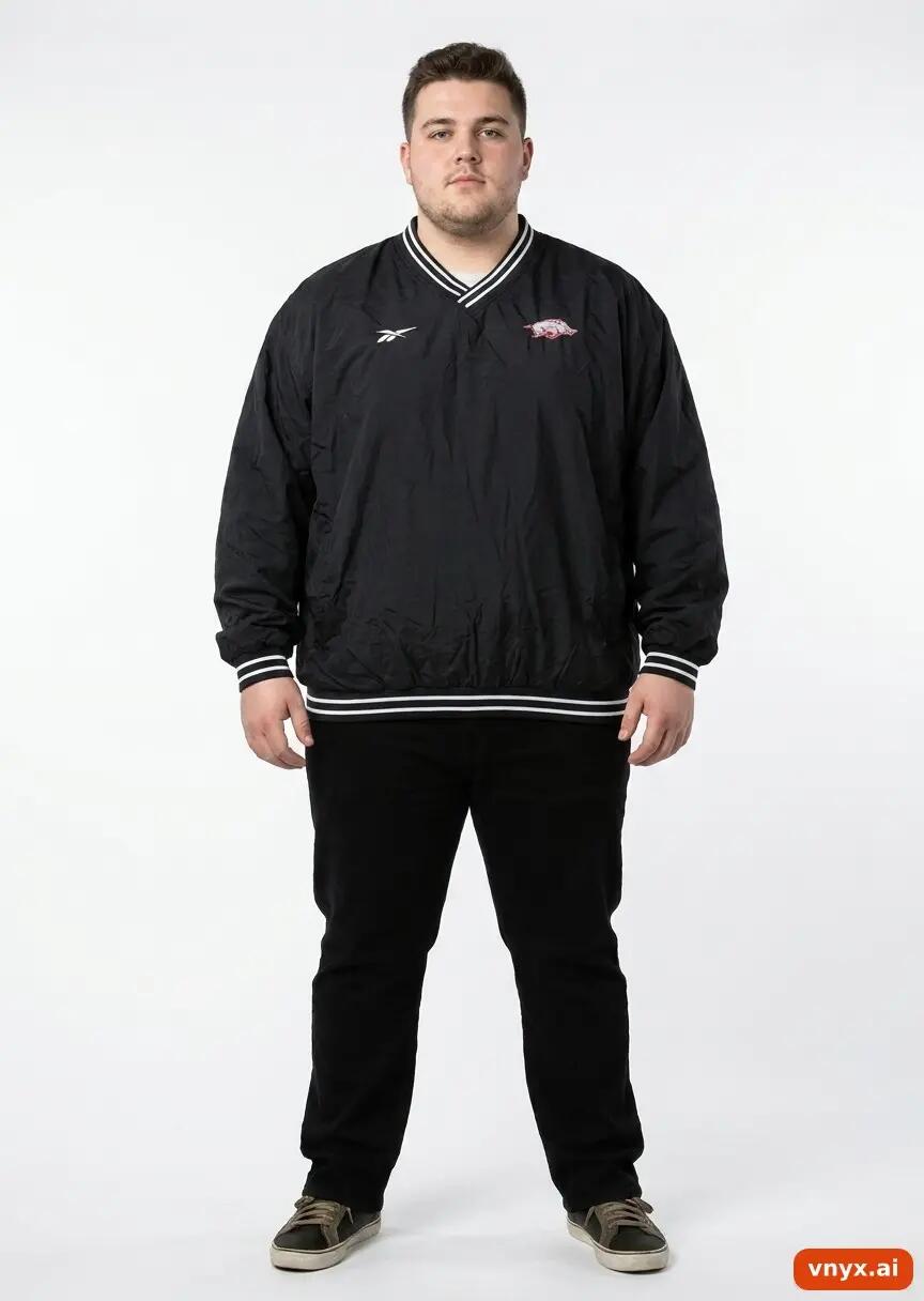 Second Life - Vintage Reebok Black Windbreakers Men XXL 2/5
