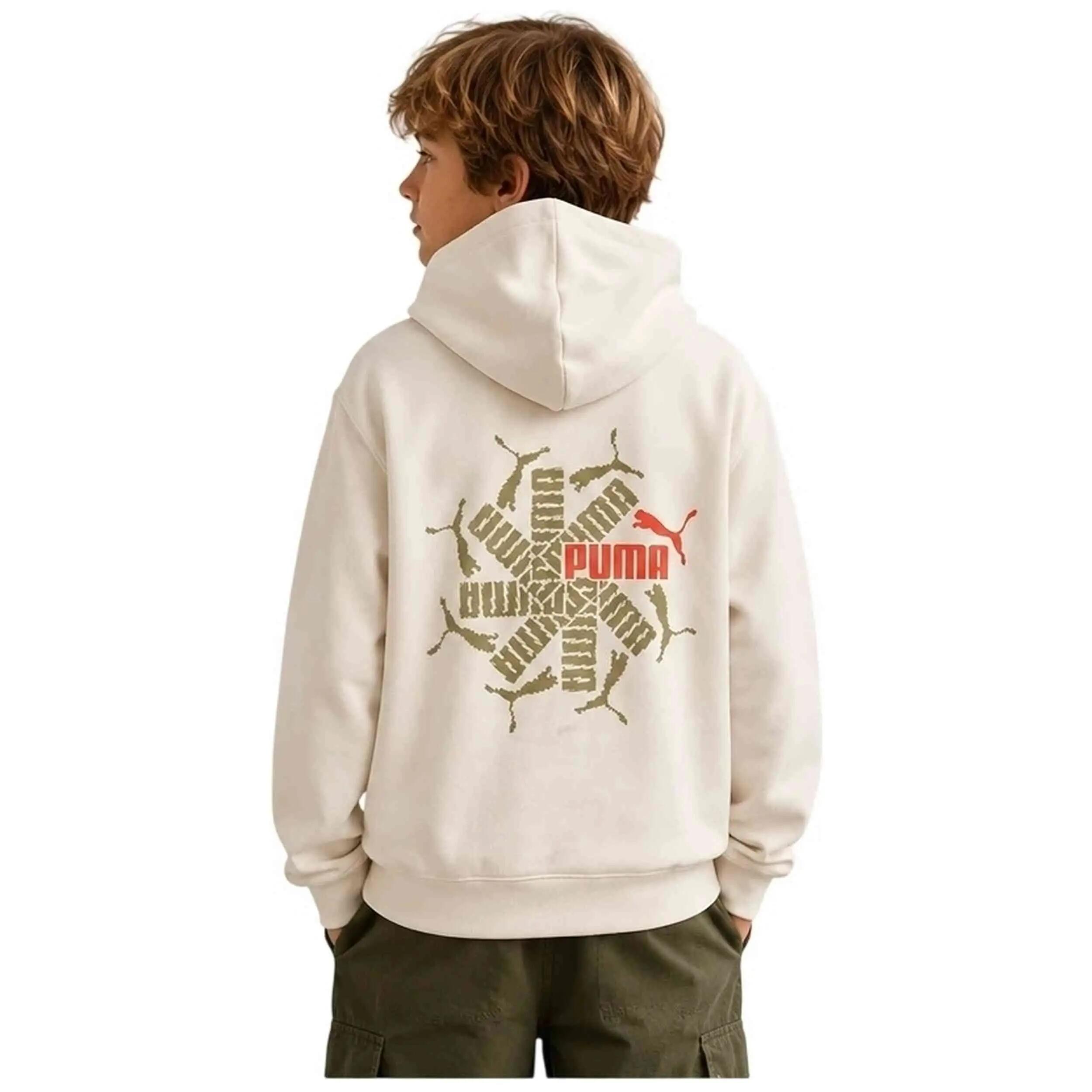 Hoodie Puma model 694810-87 voor unisex jongens 4/4