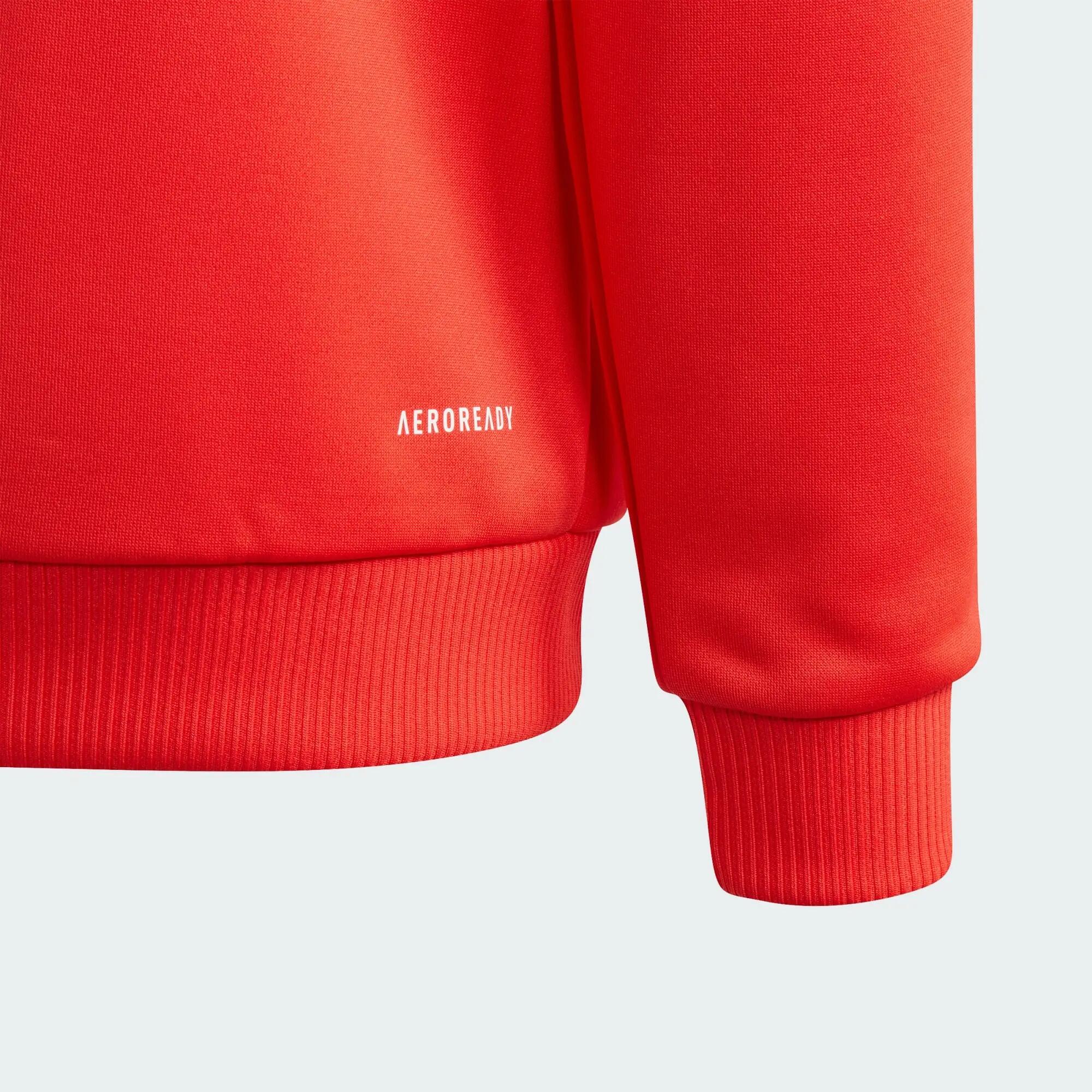Train Essentials AEROREADY 3-Stripes Regular-Fit Full-Zip Hoodie 4/5