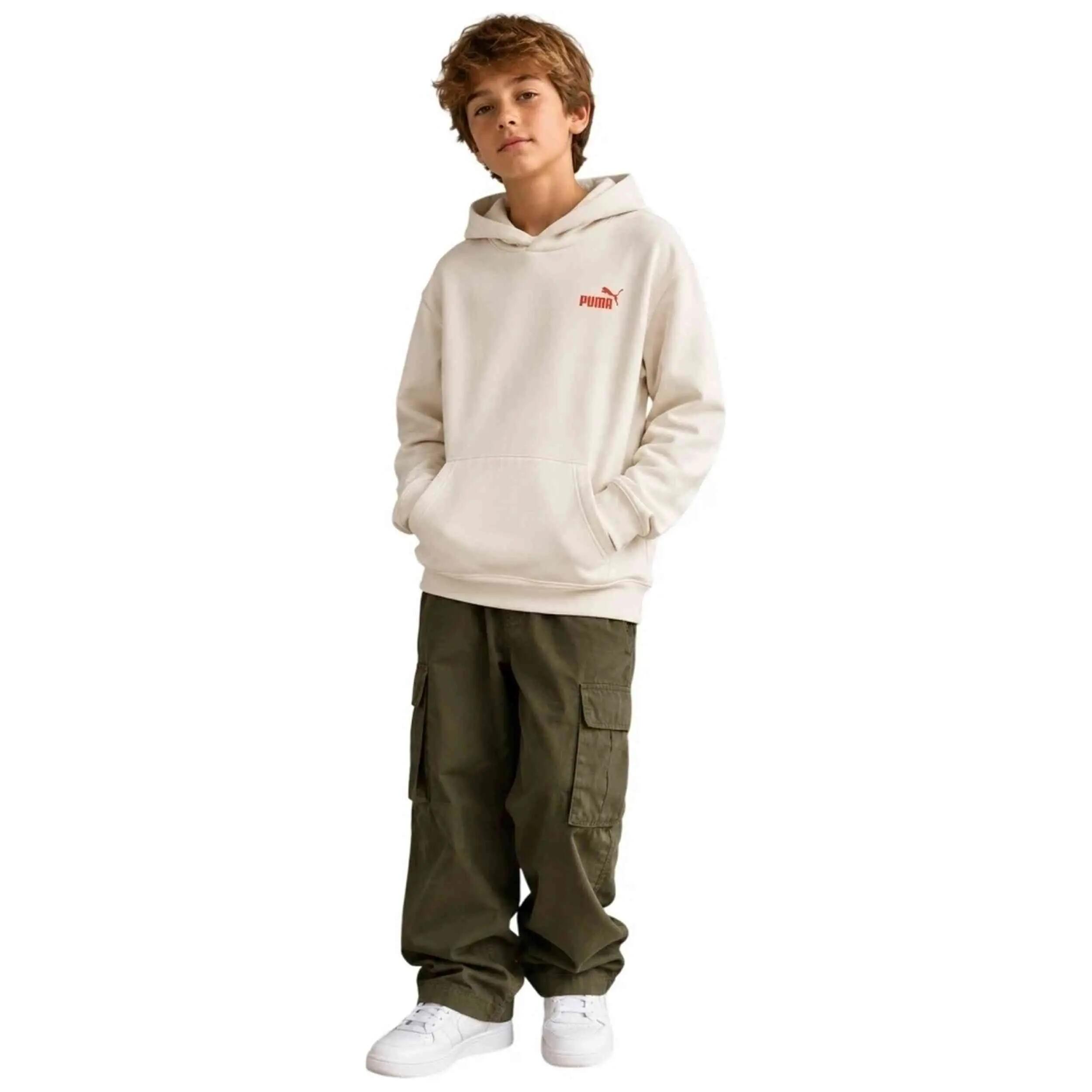 Hoodie Puma model 694810-87 voor unisex jongens 3/4