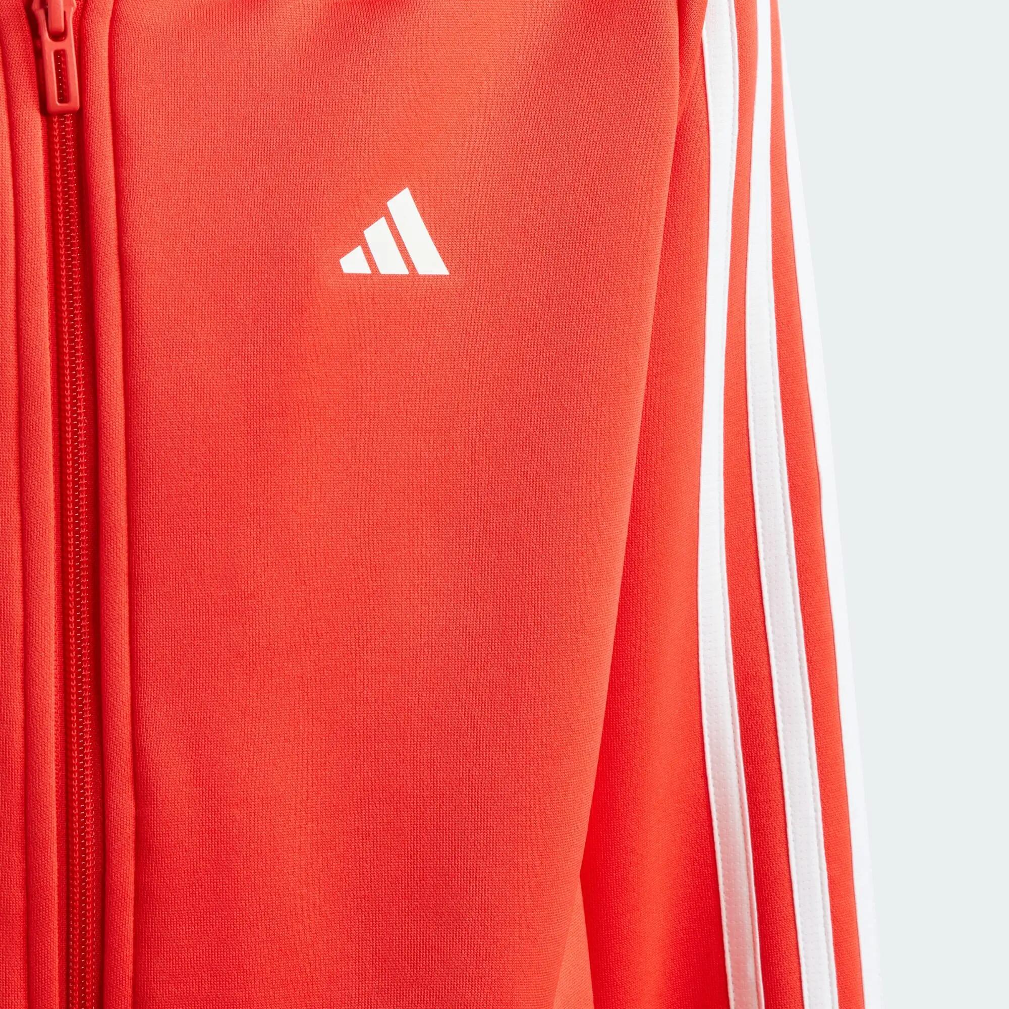 Train Essentials AEROREADY 3-Stripes Regular-Fit Full-Zip Hoodie 2/5