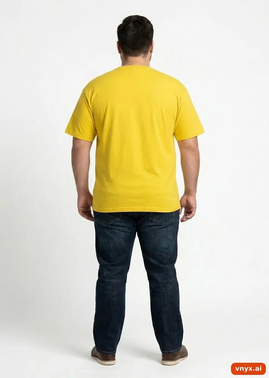 Second Life - Vintage SpongeBob SquarePants Yellow T-Shirts Men XL 3/5