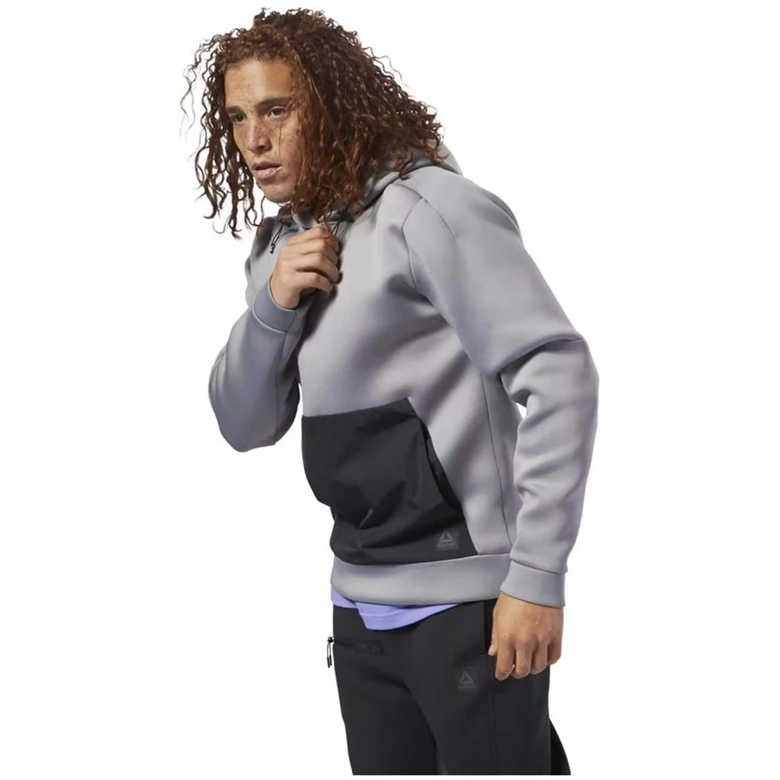 Felpa con cappuccio Reebok modello DP0319 per uomini 5/5