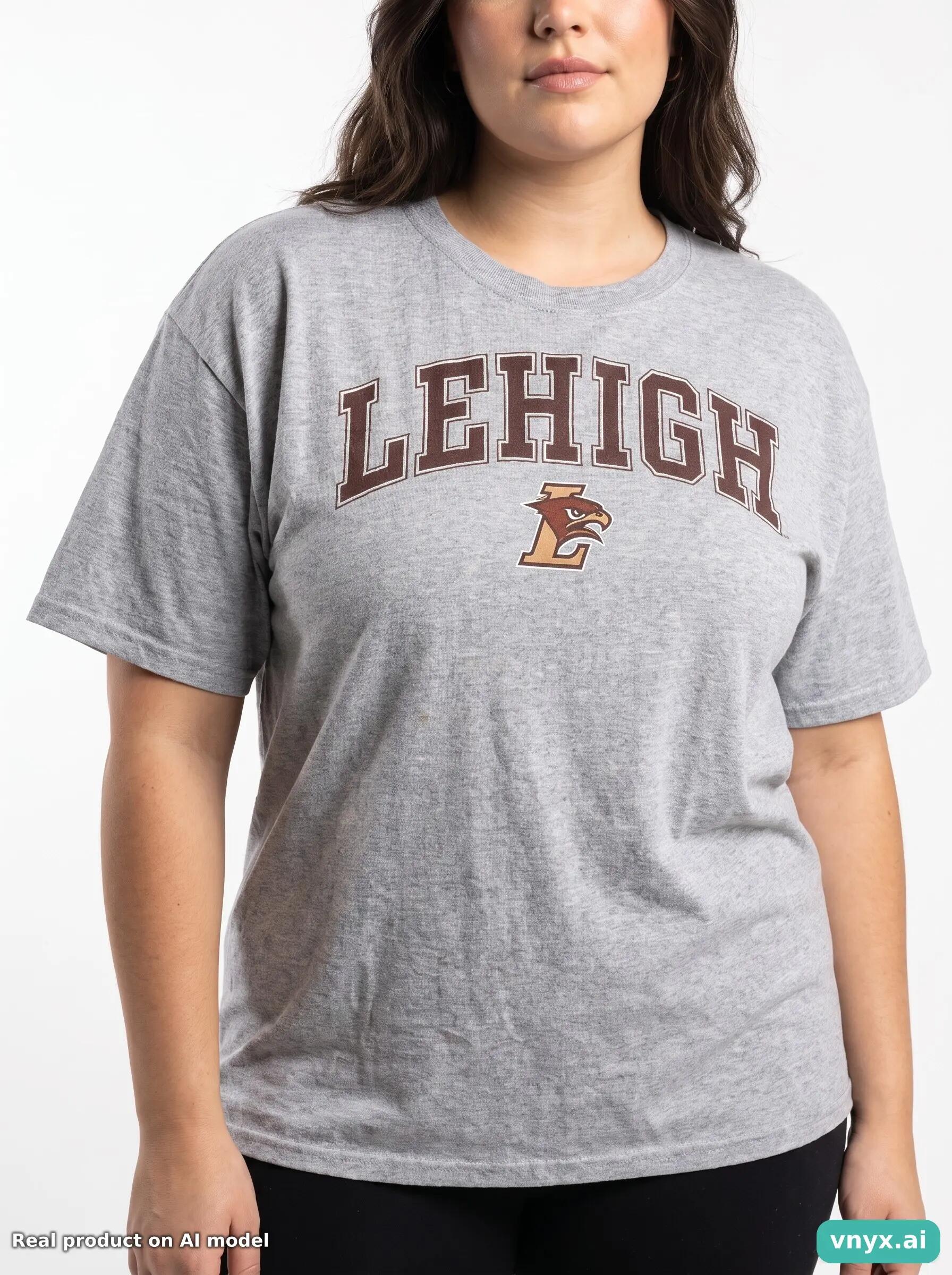 Second Life - Vintage CAMPUS Grey T-Shirts Women XL 5/5