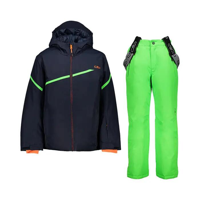 Ensemble de ski - enfant - 30W0104 N950 - noir-bleu 1/3