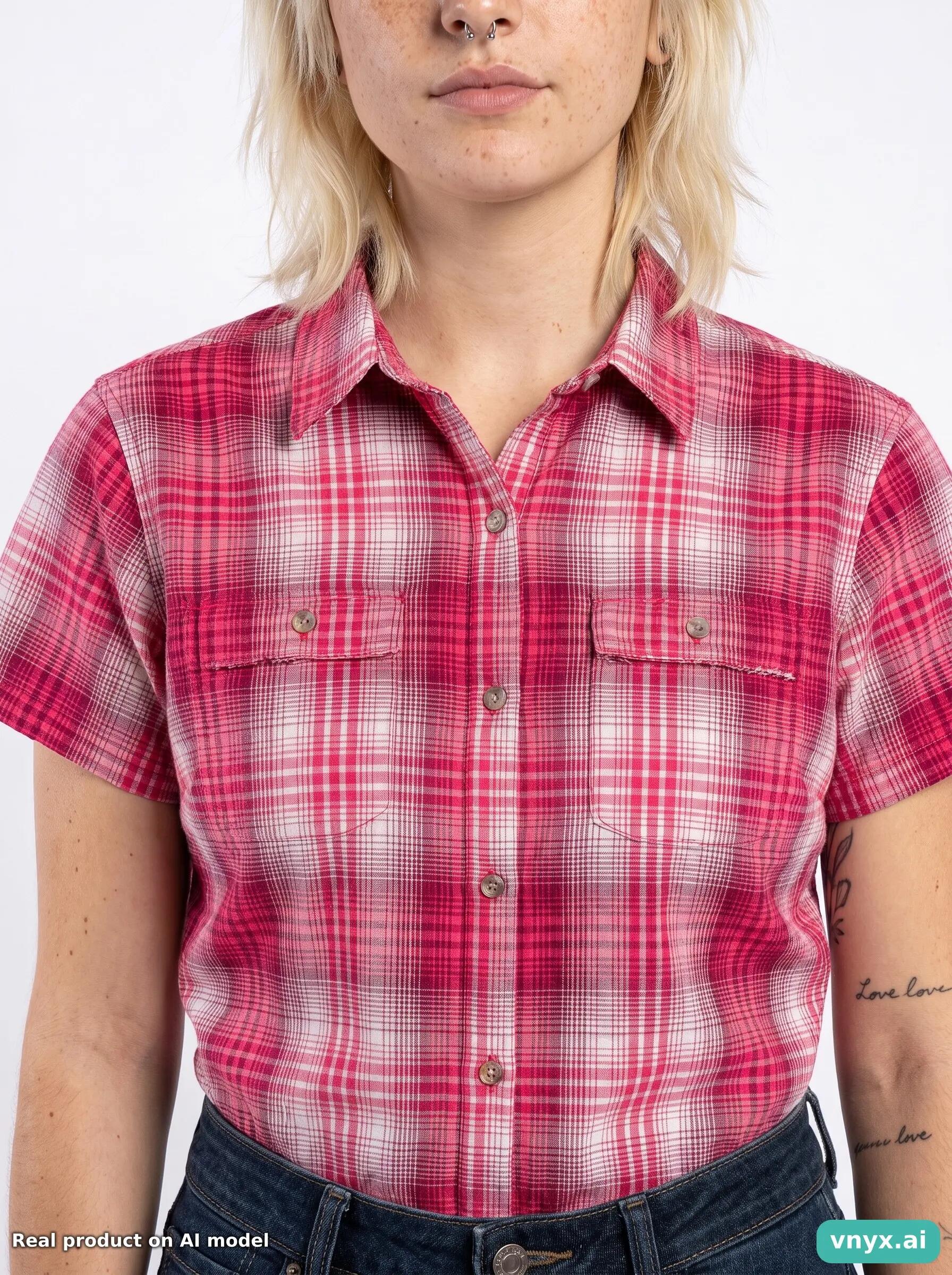 Second Life - Vintage Cabela's Pink Shirt Blouses Women M 5/5