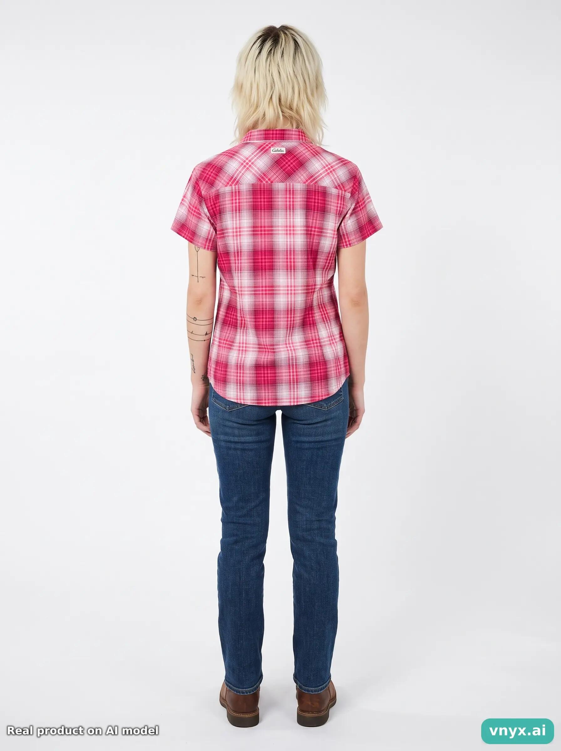 Second Life - Vintage Cabela's Pink Shirt Blouses Women M 4/5