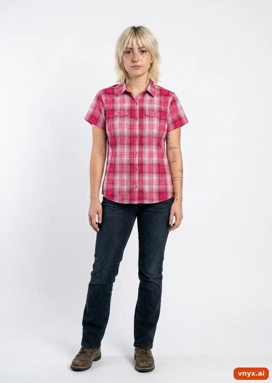 Second Life - Vintage Cabela's Pink Shirt Blouses Women M 2/5