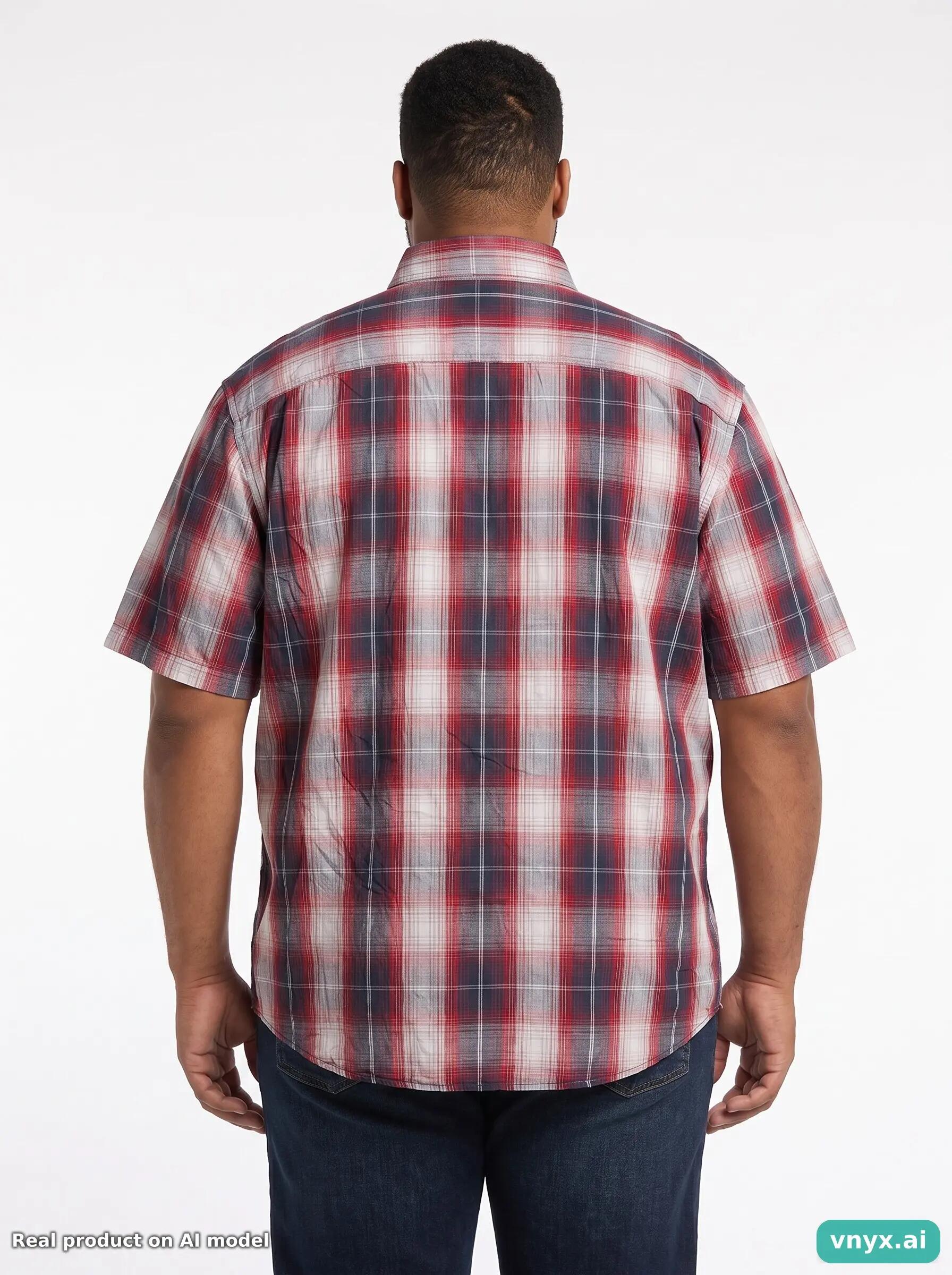 Second Life - Vintage Wrangler Red Casual Shirts Men XL 4/5