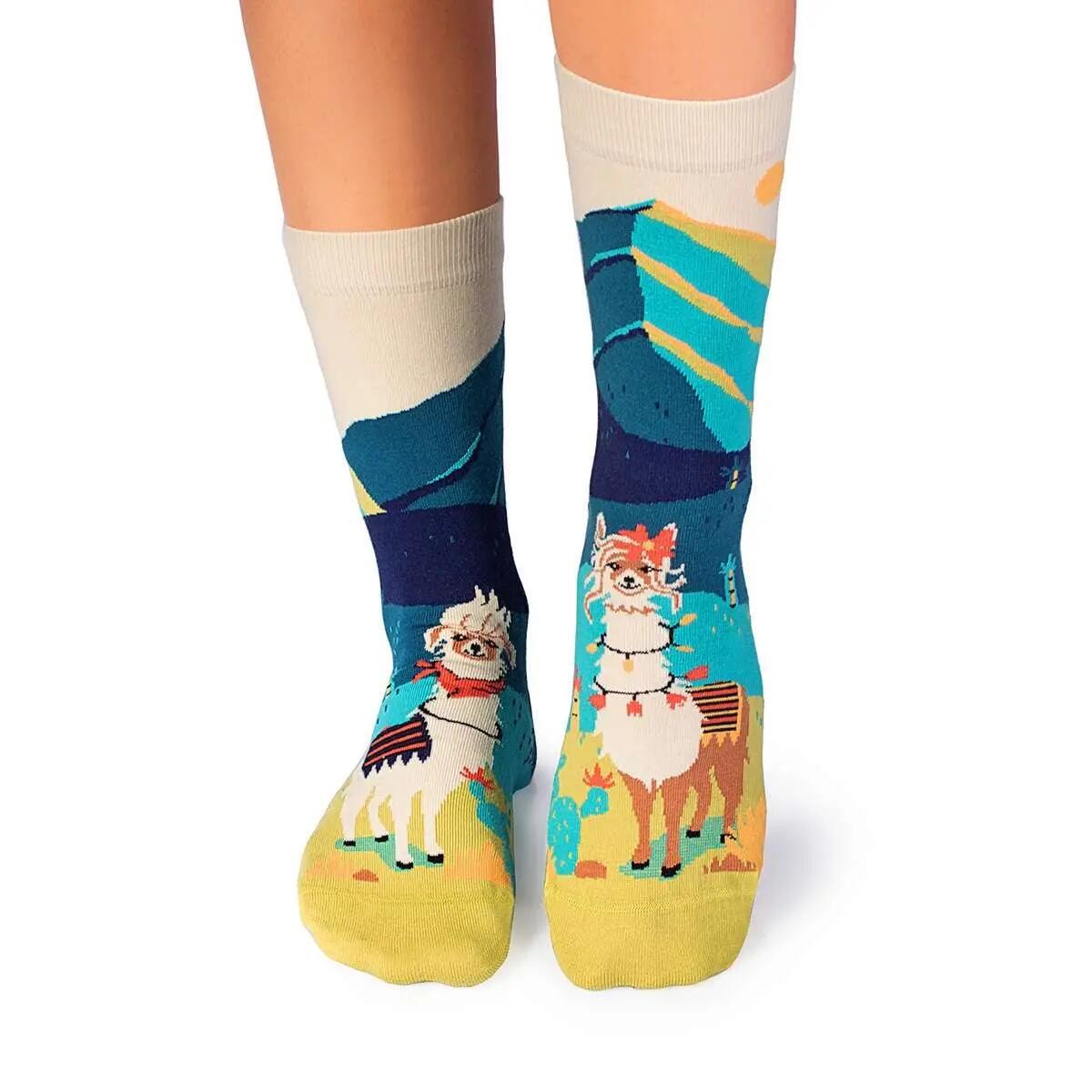 Arty Socks Lame Indragostite organikus pamut zokni, türkizkék 3/3
