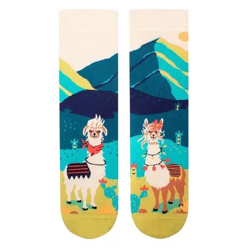 Arty Socks Lame Indragostite organikus pamut zokni, türkizkék 2/3