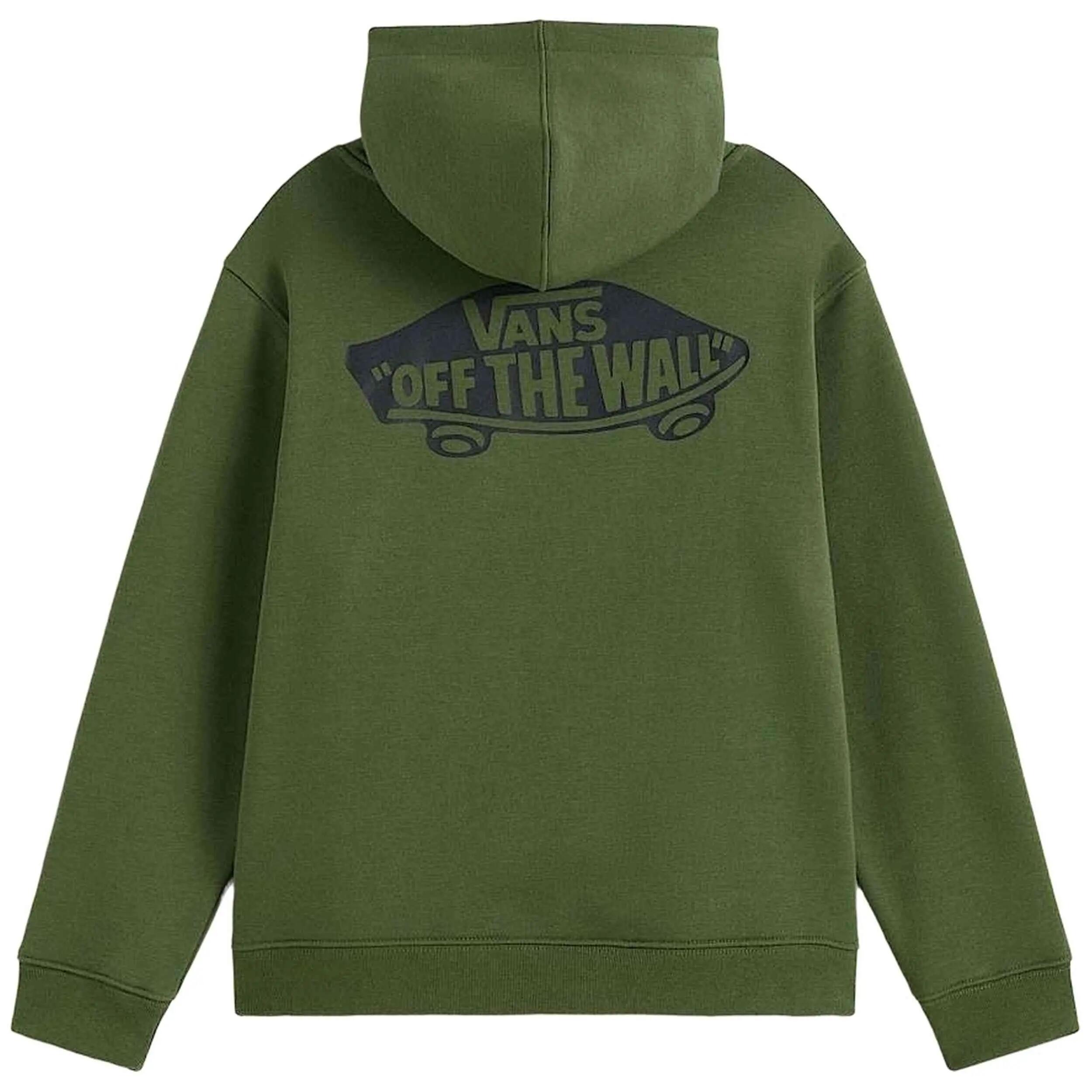 Sudadera Vans modelo Double Standard Pullover "Grape Leaf" para niños unisex 2/2