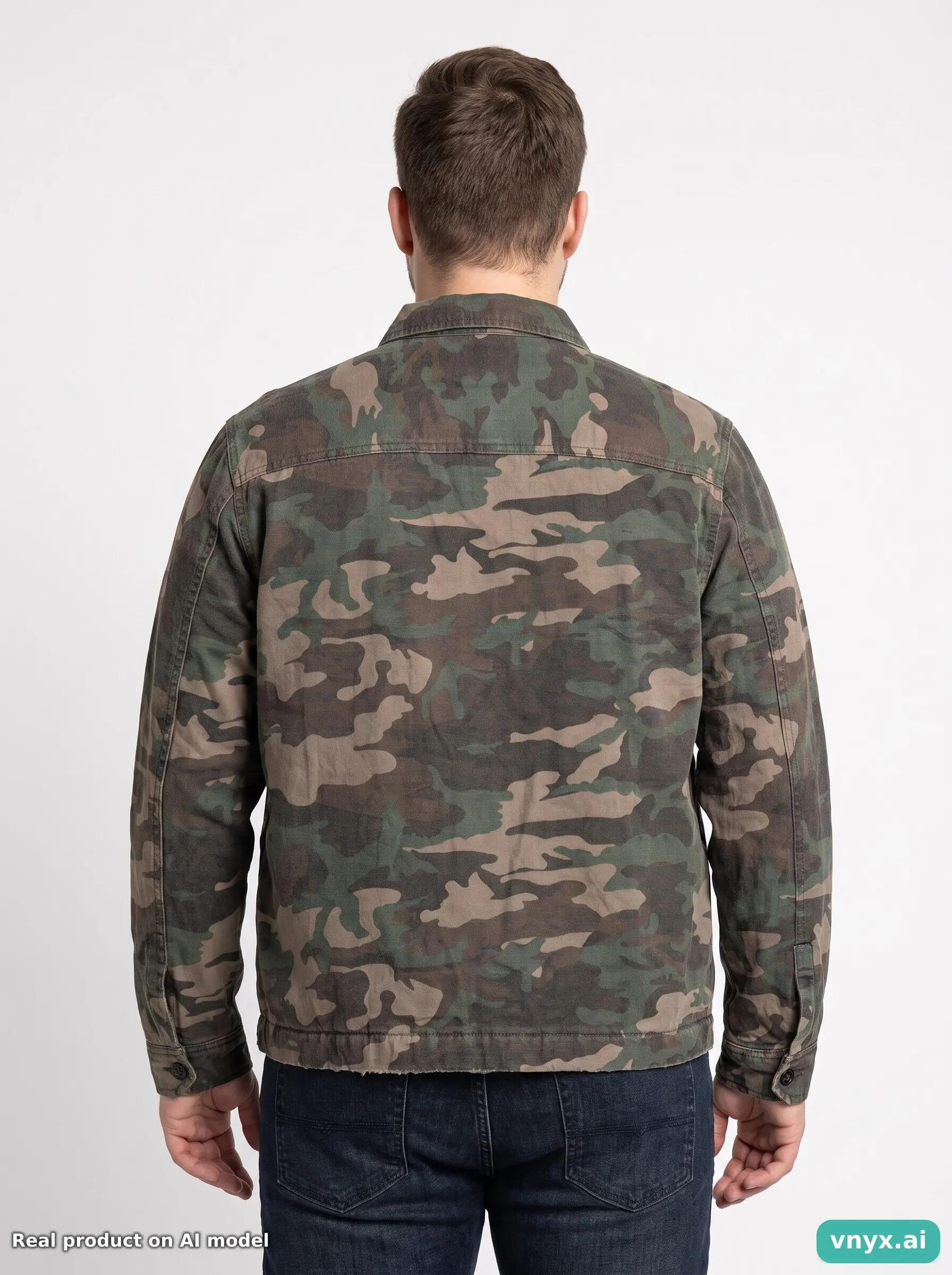 Second Life - Vintage COTTON ON Green Outdoor Jackets Men L 3/5
