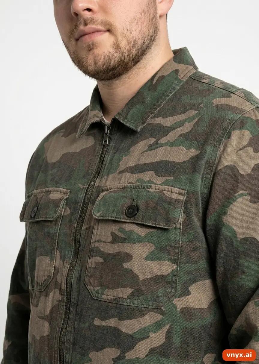 Second Life - Vintage COTTON ON Green Outdoor Jackets Men L 2/5
