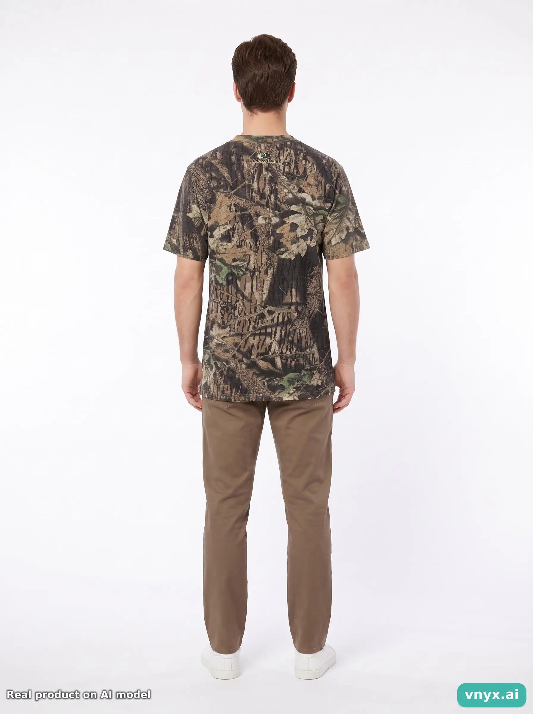 Second Life - Vintage Mossy Oak Camo T-Shirt M 4/5