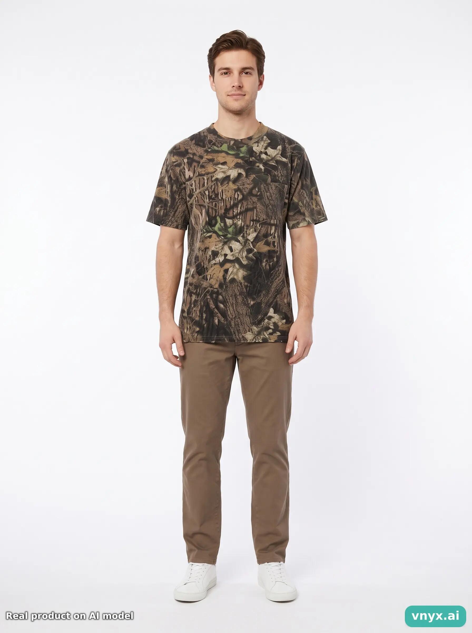Second Life - Vintage Mossy Oak Camo T-Shirt M 3/5