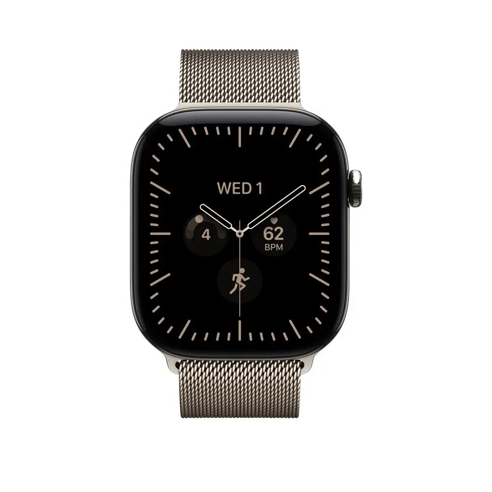 Reloj inteligente Apple Series 12 en titanio natural 2/2