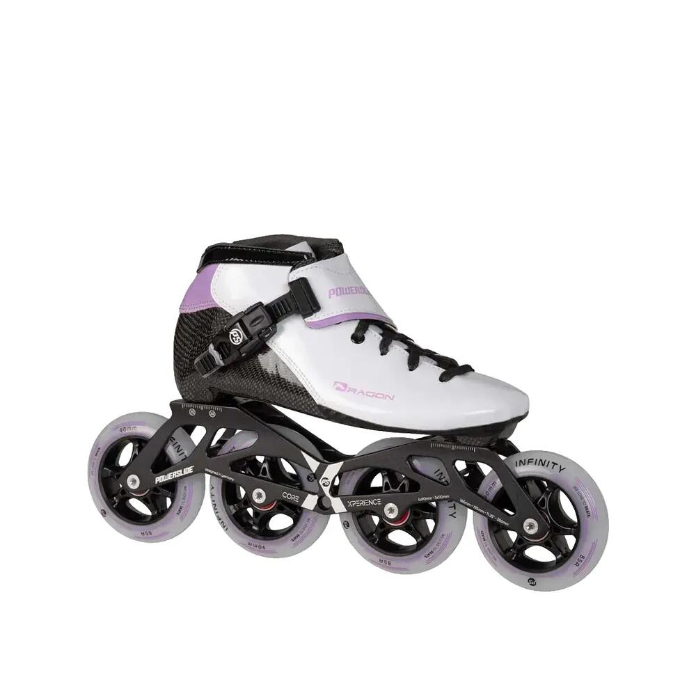 Rolki Powerslide Dragon 90 Białe 3/5