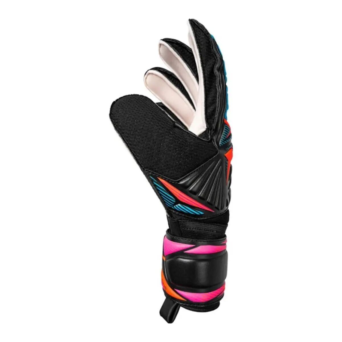 Guanti Da Portiere Adulto Unisex Reusch Attrakt Solid Nero 3/3