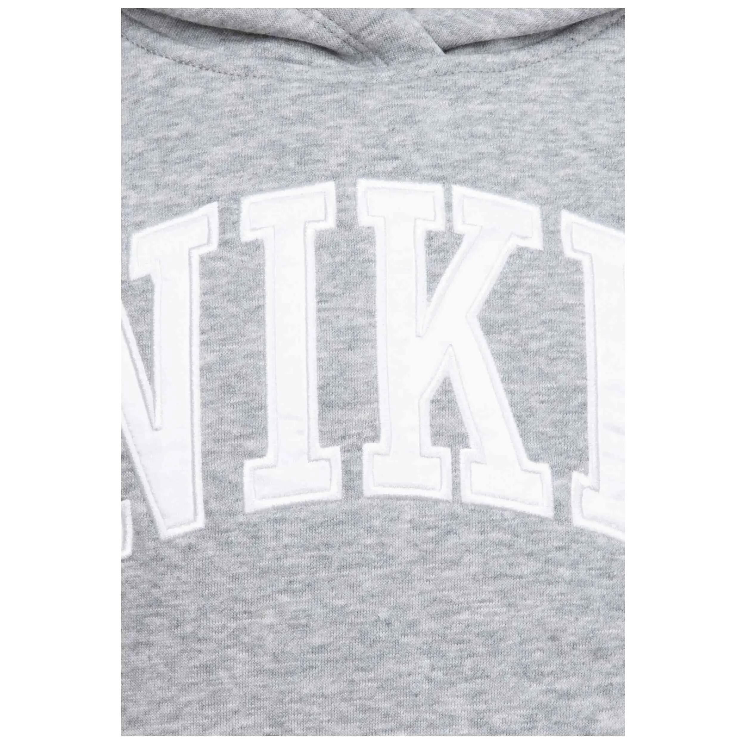 Sudadera con capucha Nike modelo Club para niños unisex 4/4