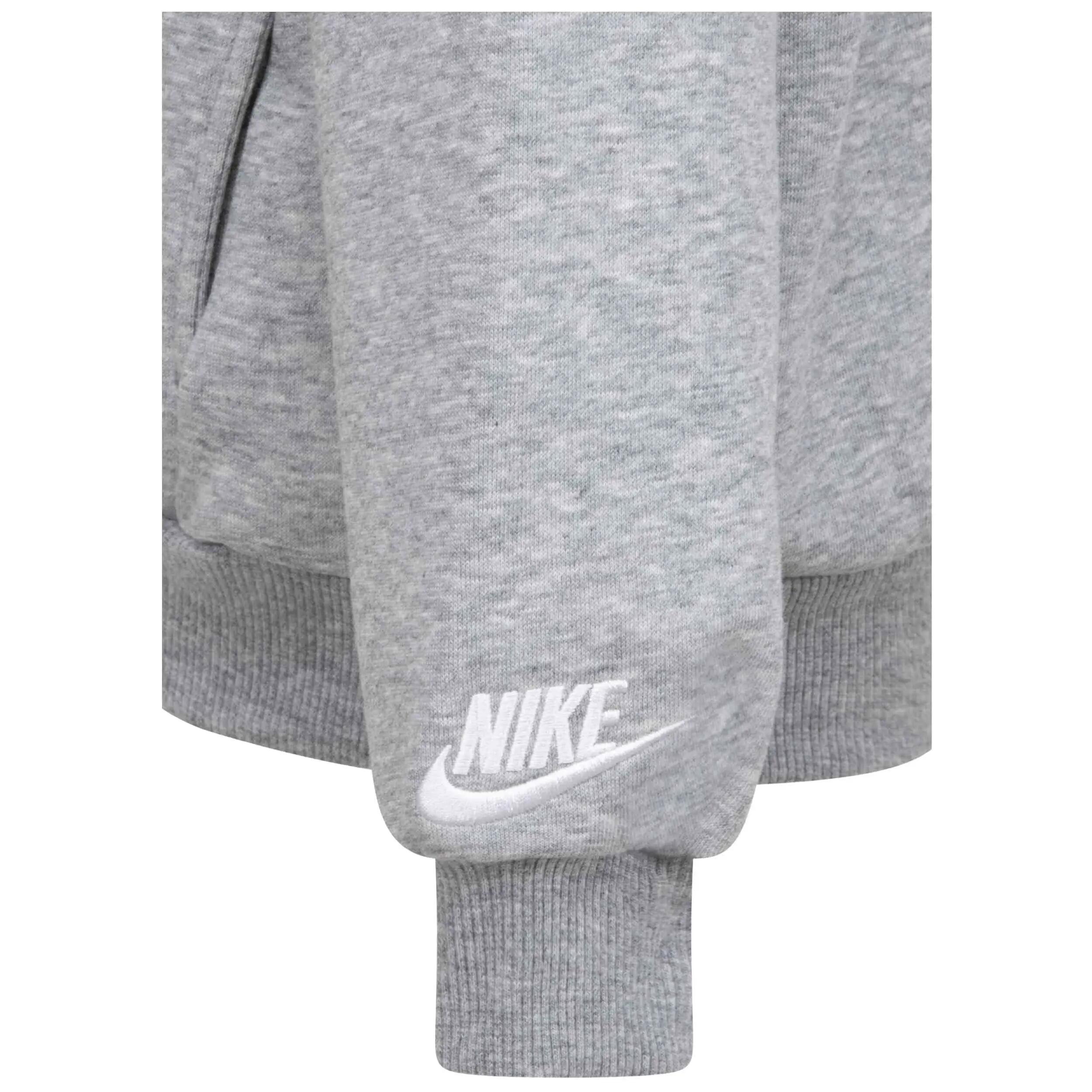Sudadera con capucha Nike modelo Club para niños unisex 3/4