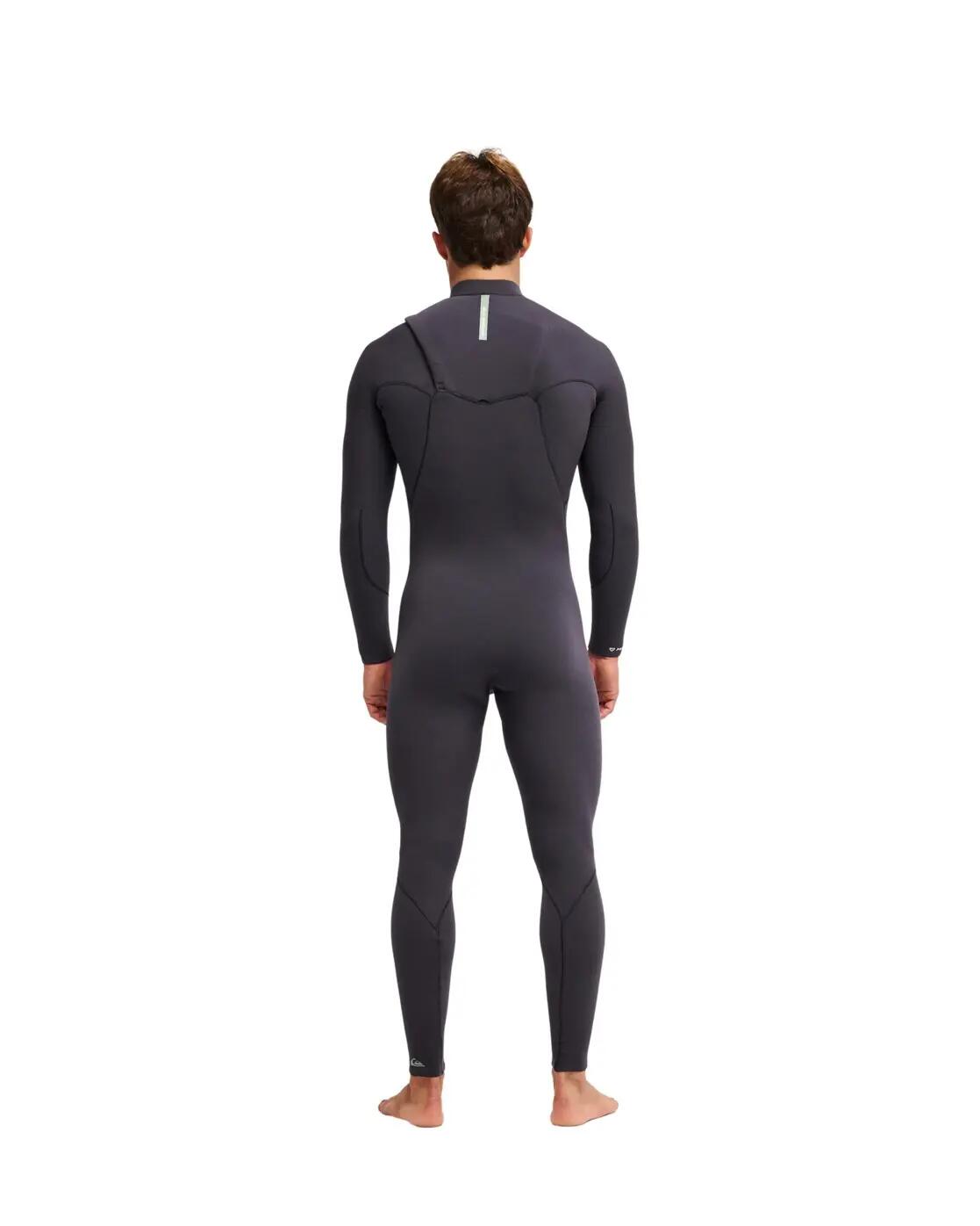 Combinaison de surf zip poitrine HIGHLINE 4/3 Noir Homme 2/4