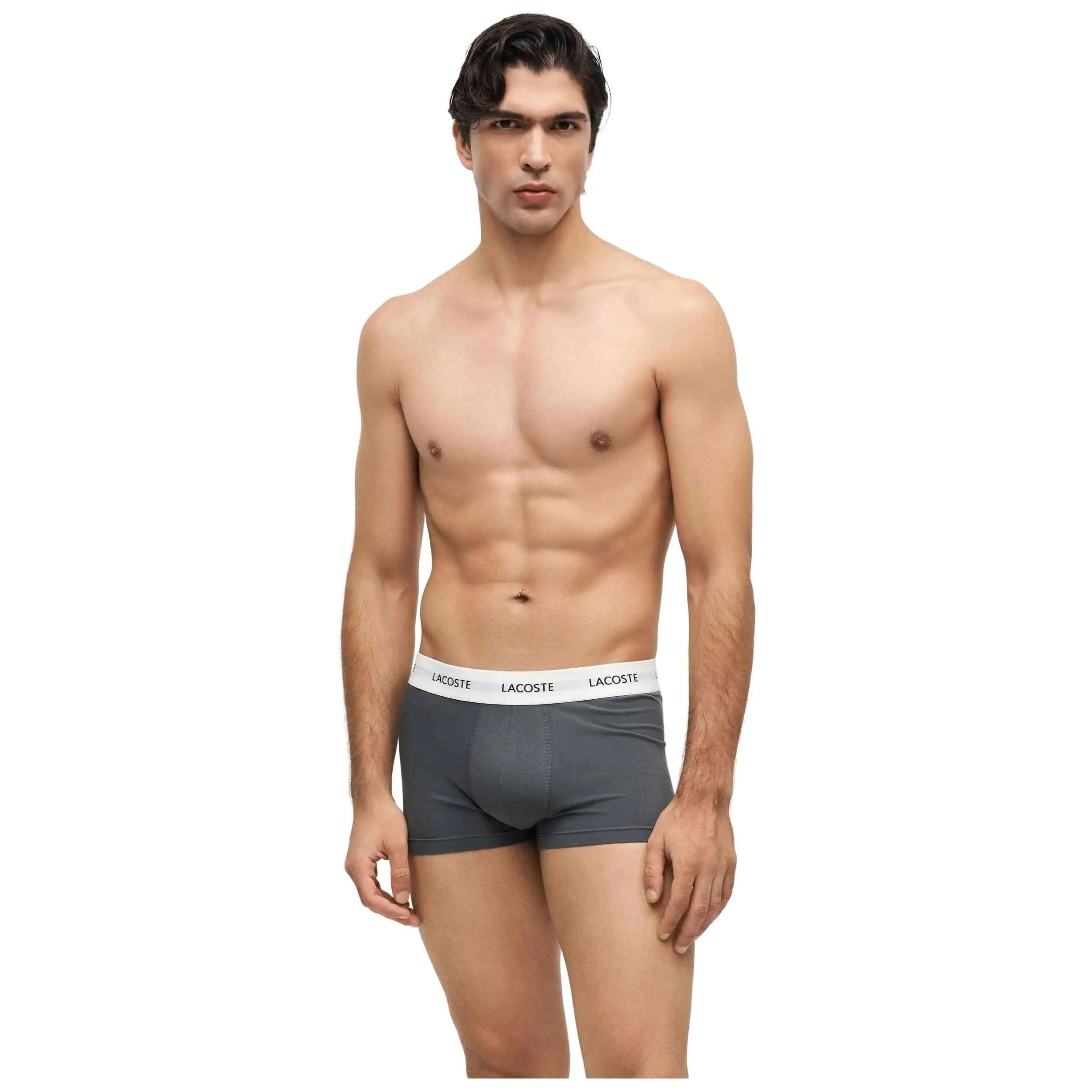 Pacote de cuecas Lacoste modelo 124-16007085883736 para homem 5/5